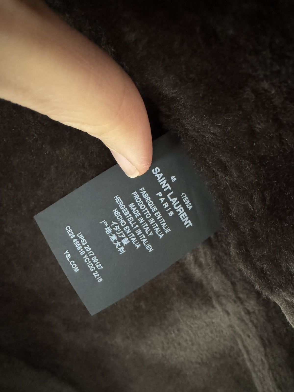 Saint Laurent Paris Saint laurent shearling Size US S / EU 44-46 / 1 - 4 Thumbnail