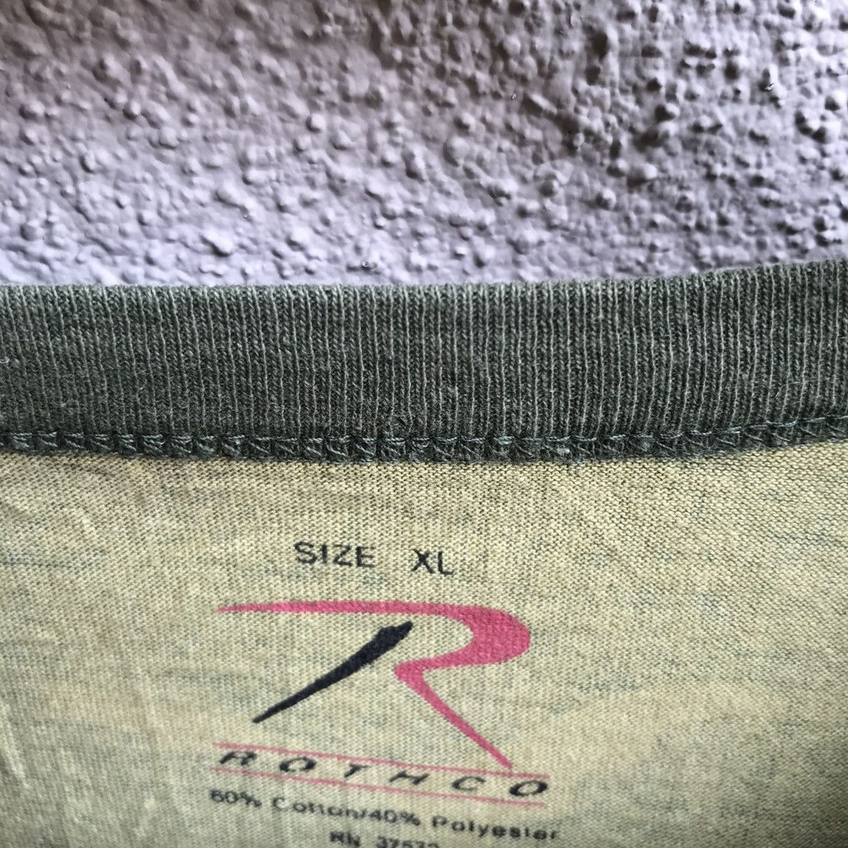 Vintage Vintage ARMY tee plain Size US XL / EU 56 / 4 - 2 Thumbnail