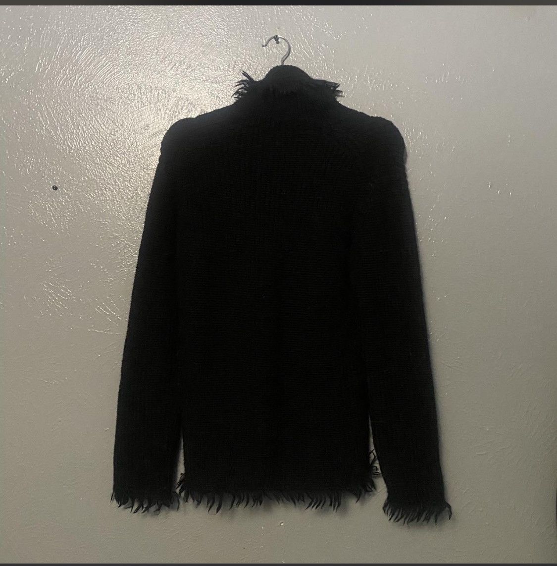 Comme des Garcons COMME DES GARCON TRICOT FRINGED KNITTED SWEATER Size US S / EU 44-46 / 1 - 4 Thumbnail