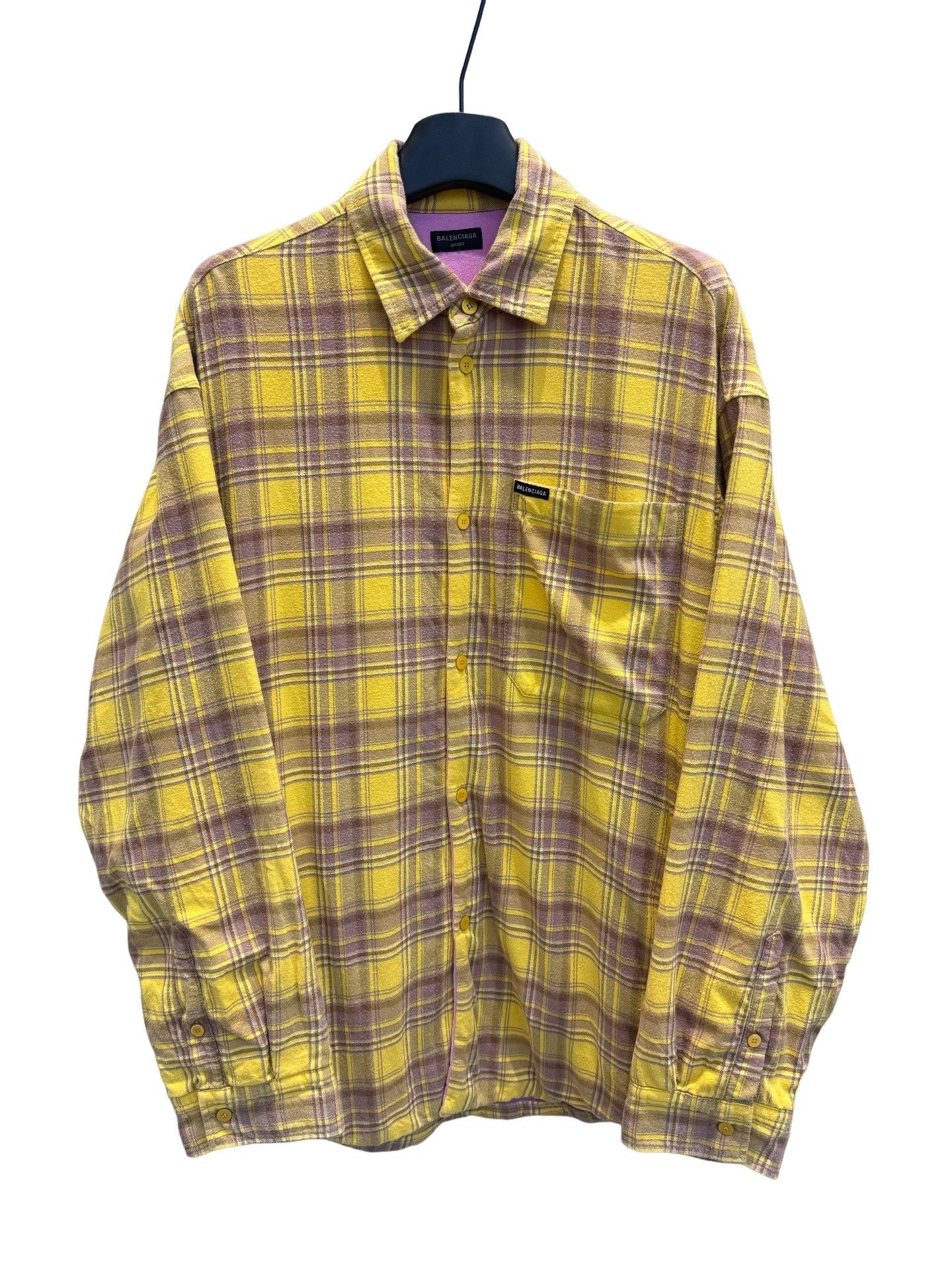 Balenciaga Balenciaga Padded Plaid Shirt Size L Size US L / EU 52-54 / 3 - 1 Thumbnail
