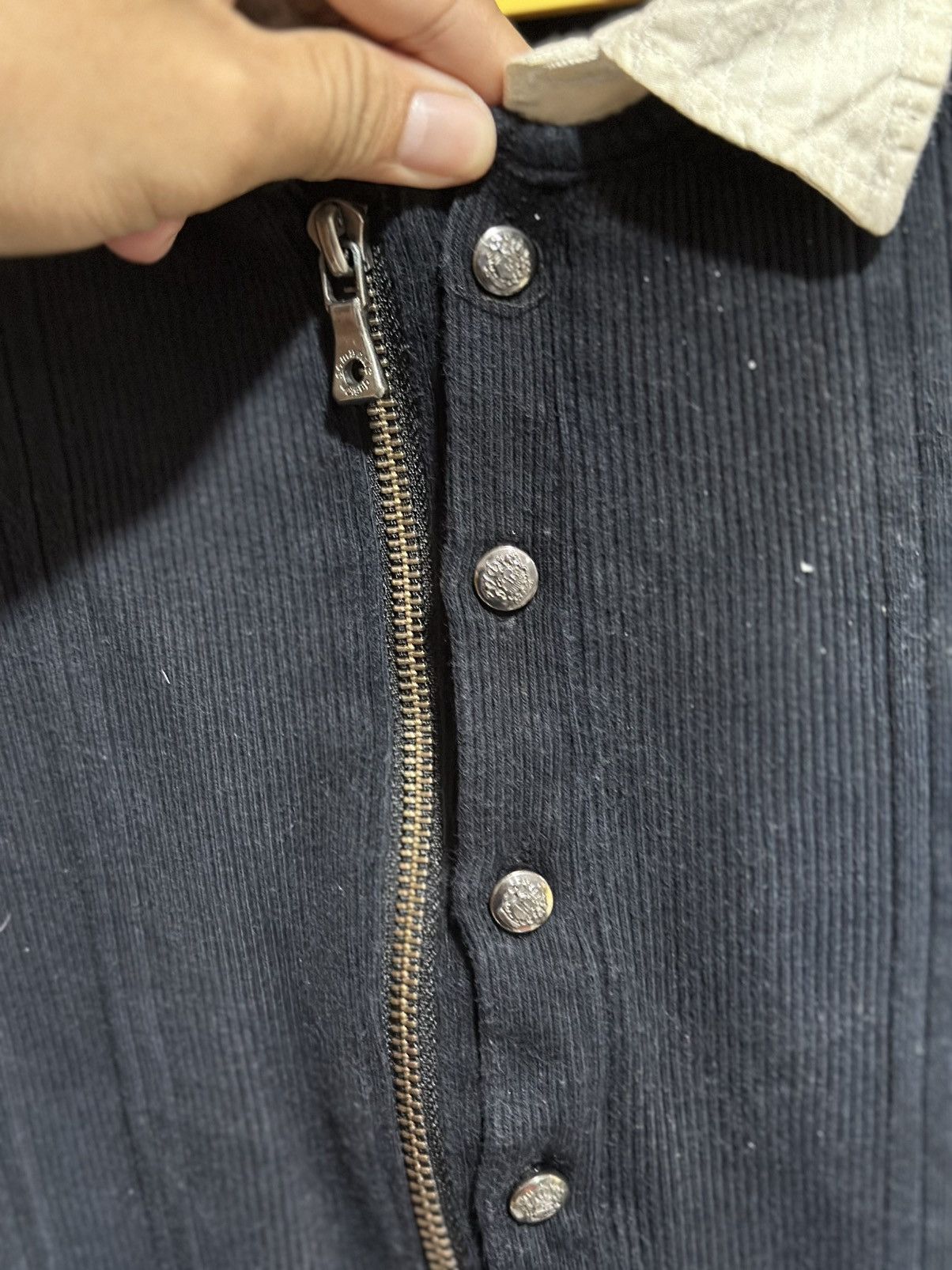 semanticdesign Vintage SemanticDesign Polo Zipper Faded Tee Size M / US 6-8 / IT 42-44 - 9 Thumbnail