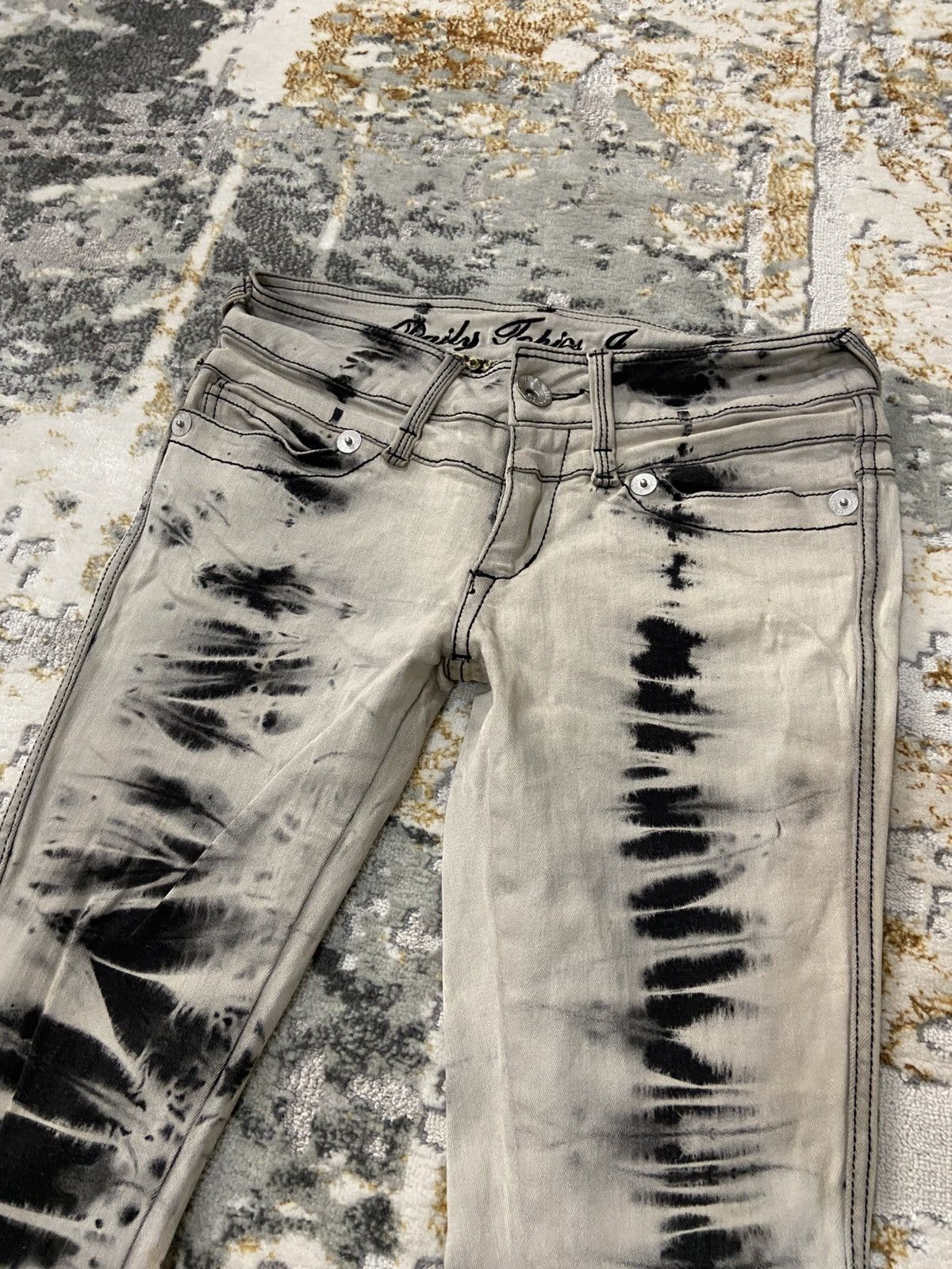 Japanese Brand DAILY SPICY DENIM JEANS SKINNY 🔥 Size 30" / US 8 / IT 44 - 4 Thumbnail