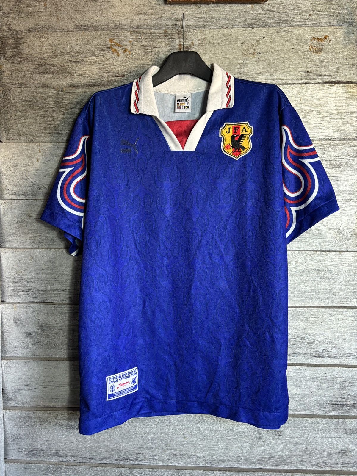 Puma Vintage japan 1996/97 Home Jersey Size US L / EU 52-54 / 3 - 1 Thumbnail