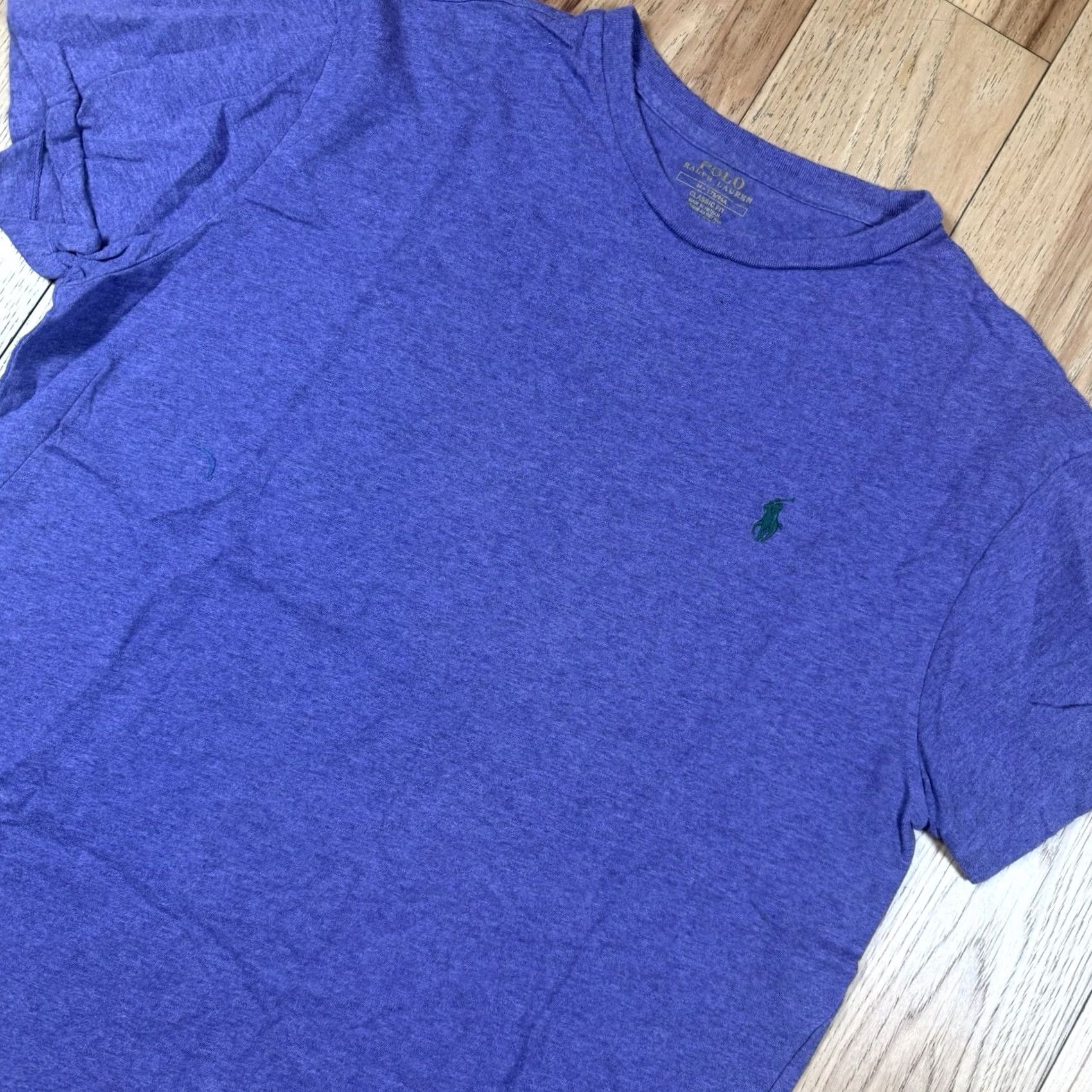 Ralph Lauren Ralph Lauren Polo T Shirt Mens M Purple Short Sleeve Soft Size US M / EU 48-50 / 2 - 2 Thumbnail