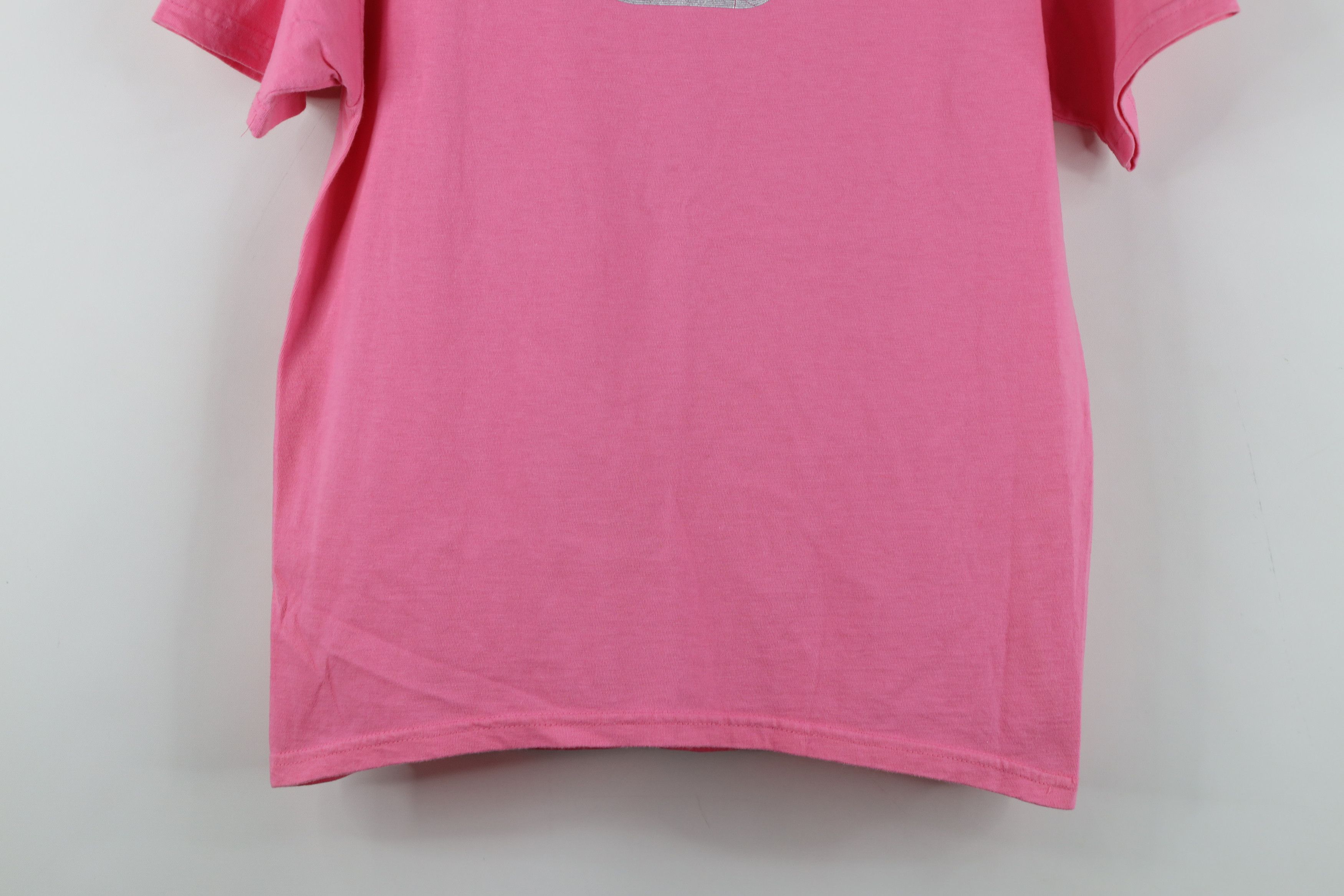 Nike Vintage Nike Center Swoosh Track and Field T-Shirt Pink Size S / US 4 / IT 40 - 3 Thumbnail