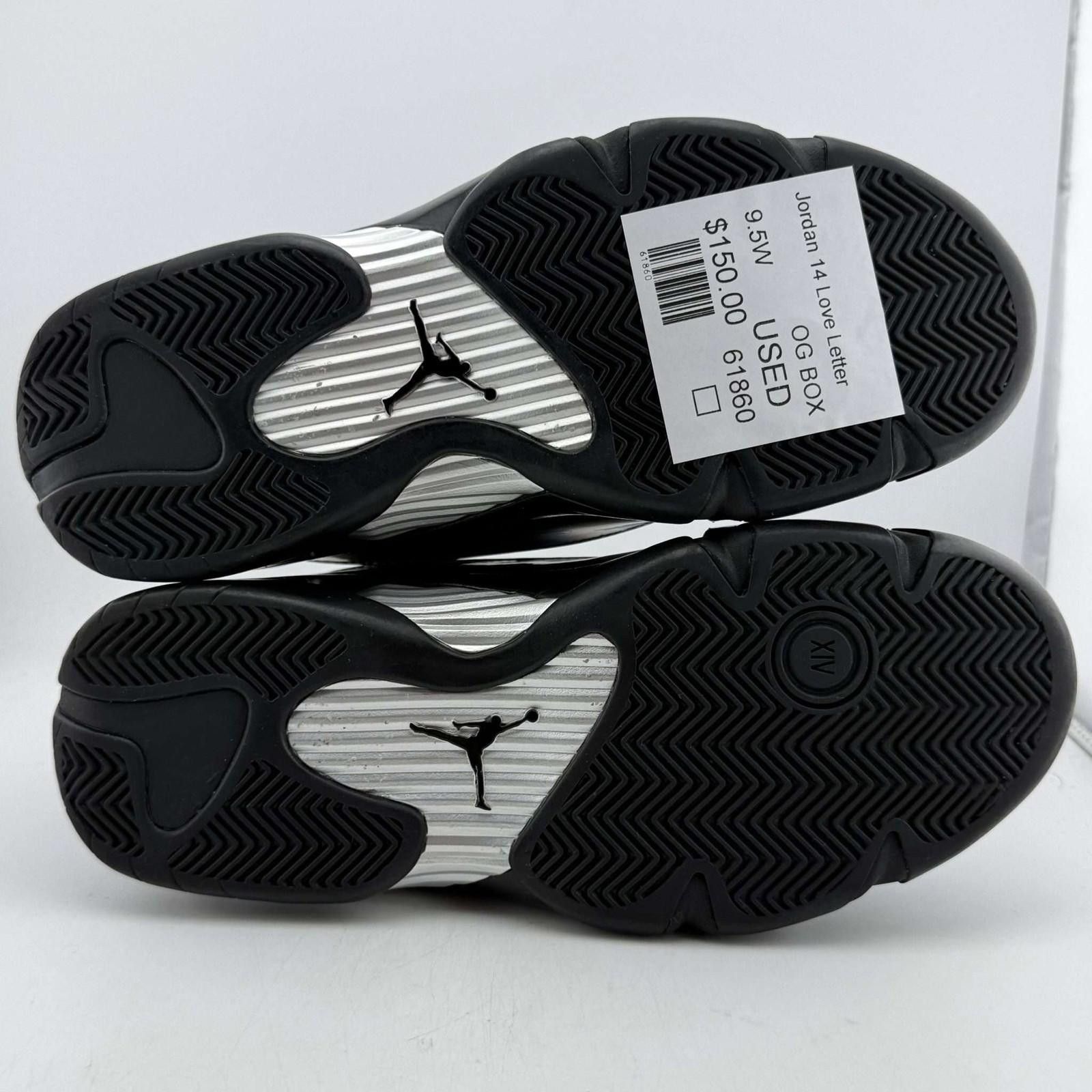 Jordan Brand WMNS Air Jordan 14 Retro Love Letter 9.5W Size US 9.5 / IT 39.5 - 6 Thumbnail