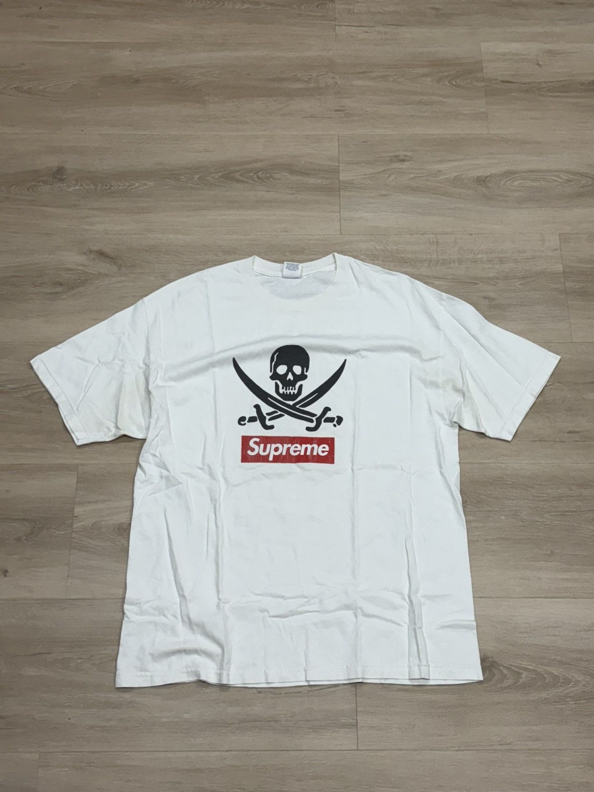 Supreme Neighborhood Pirate Skull Box Logo Tee