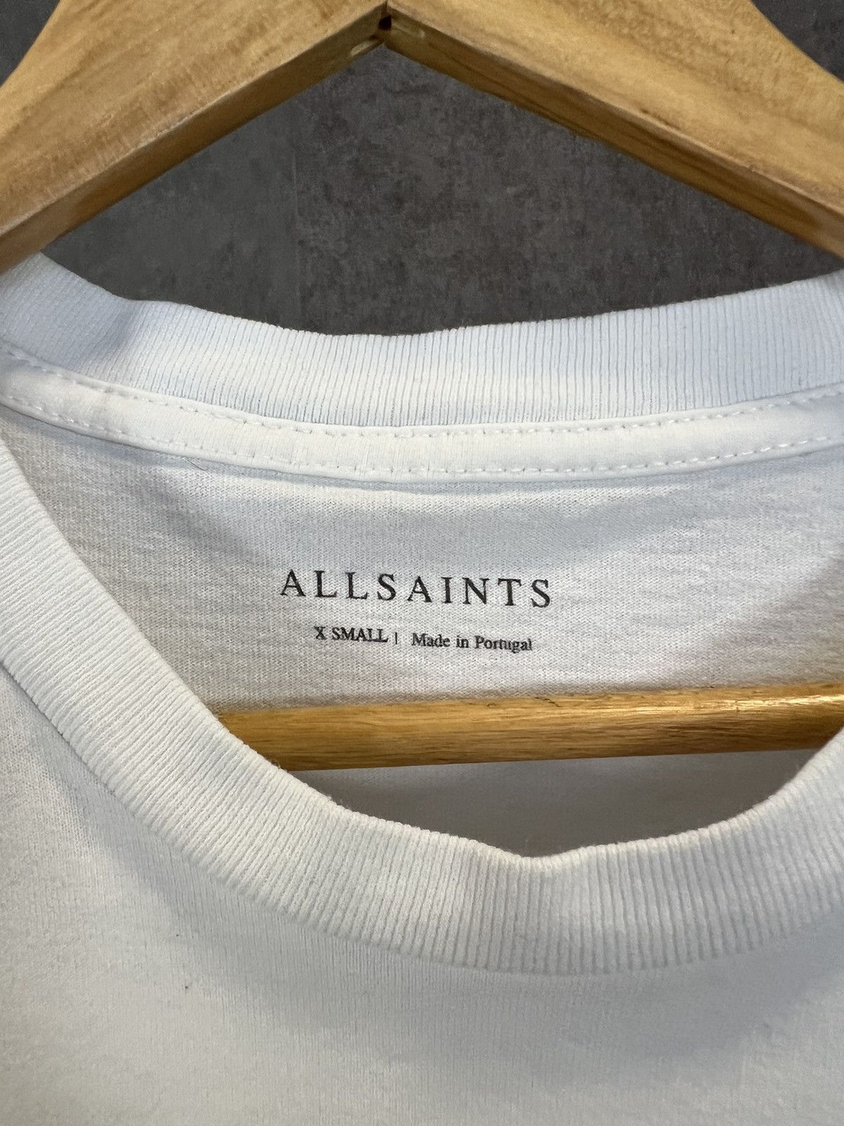 Allsaints Allsaints center logo tee Size US XS / EU 42 / 0 - 4 Thumbnail