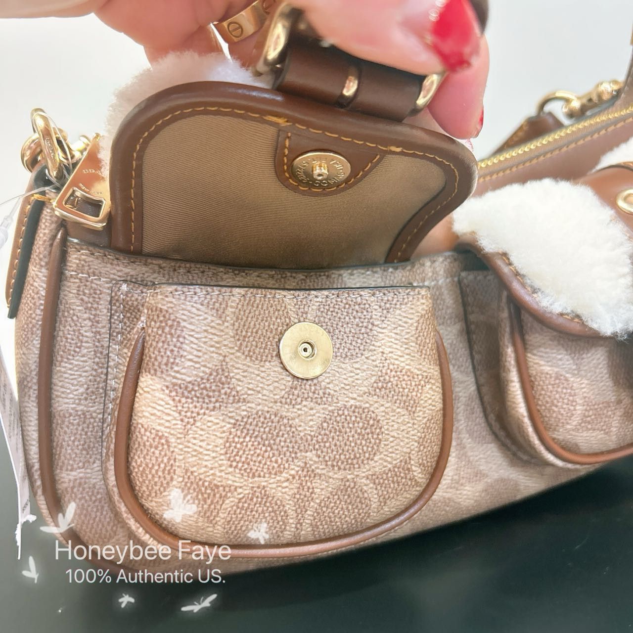 Coach Ashton Bag In Signature Canvas CY658 Size ONE SIZE - 7 Thumbnail