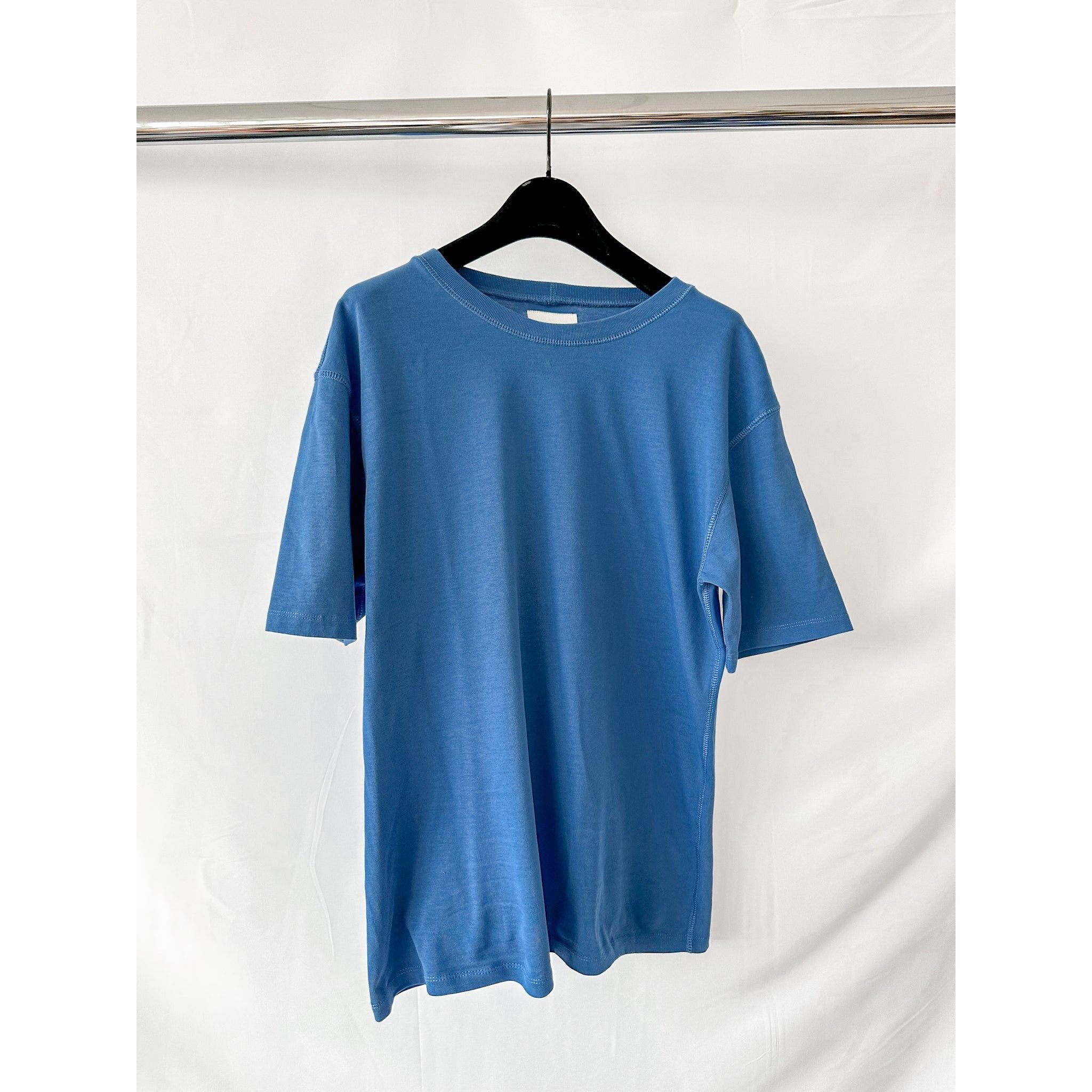 Drake's Drake's Dutch Blue Short Sleeve Hiking Tee Shirt Size US S / EU 44-46 / 1 - 1 Thumbnail