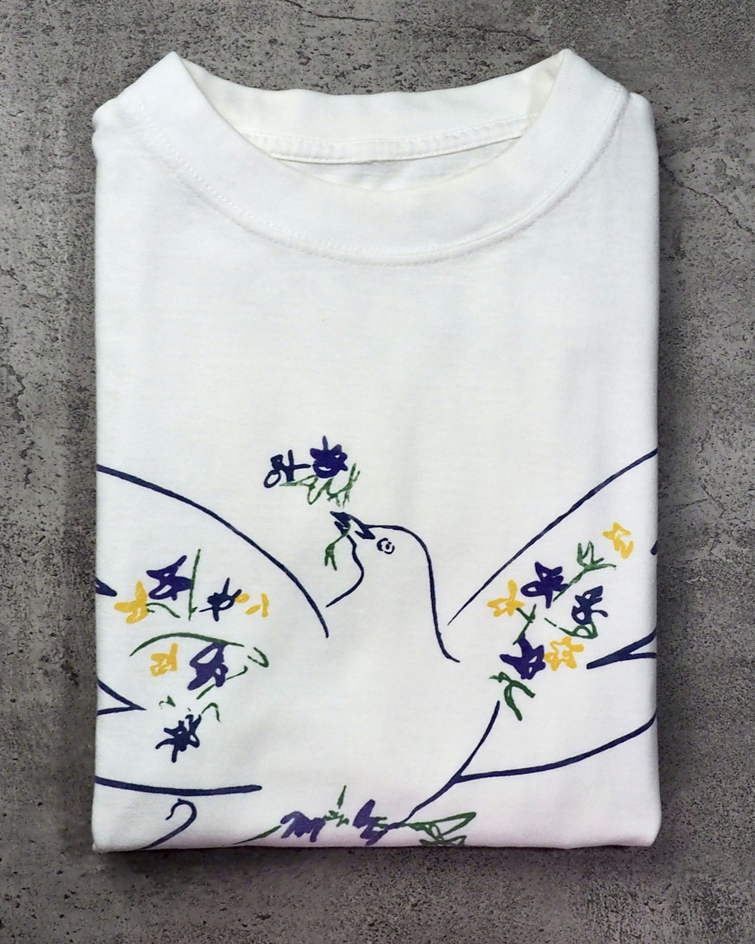 Vintage Vintage 1990s Picasso "Dove Of Peace" Shirt Size XL Size US XL / EU 56 / 4 - 5 Thumbnail