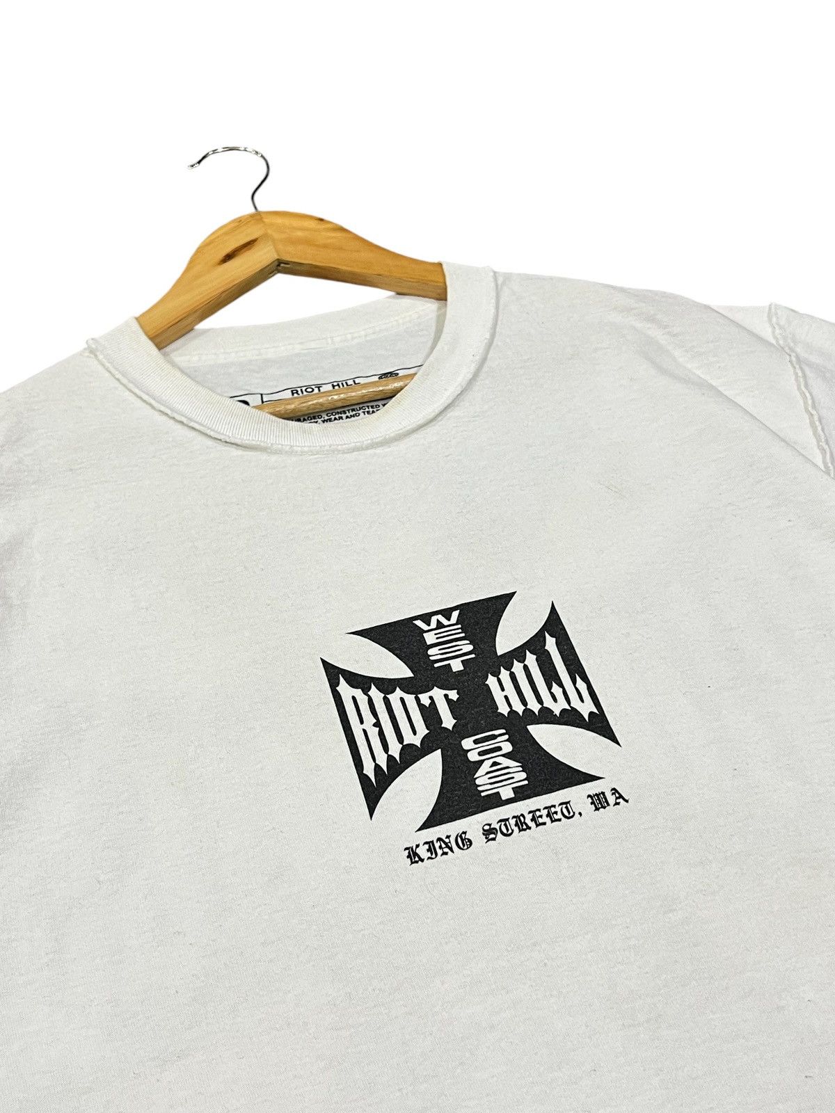 Vintage West Coast Chopper Riot Hill Shirt Size US L / EU 52-54 / 3 - 4 Thumbnail