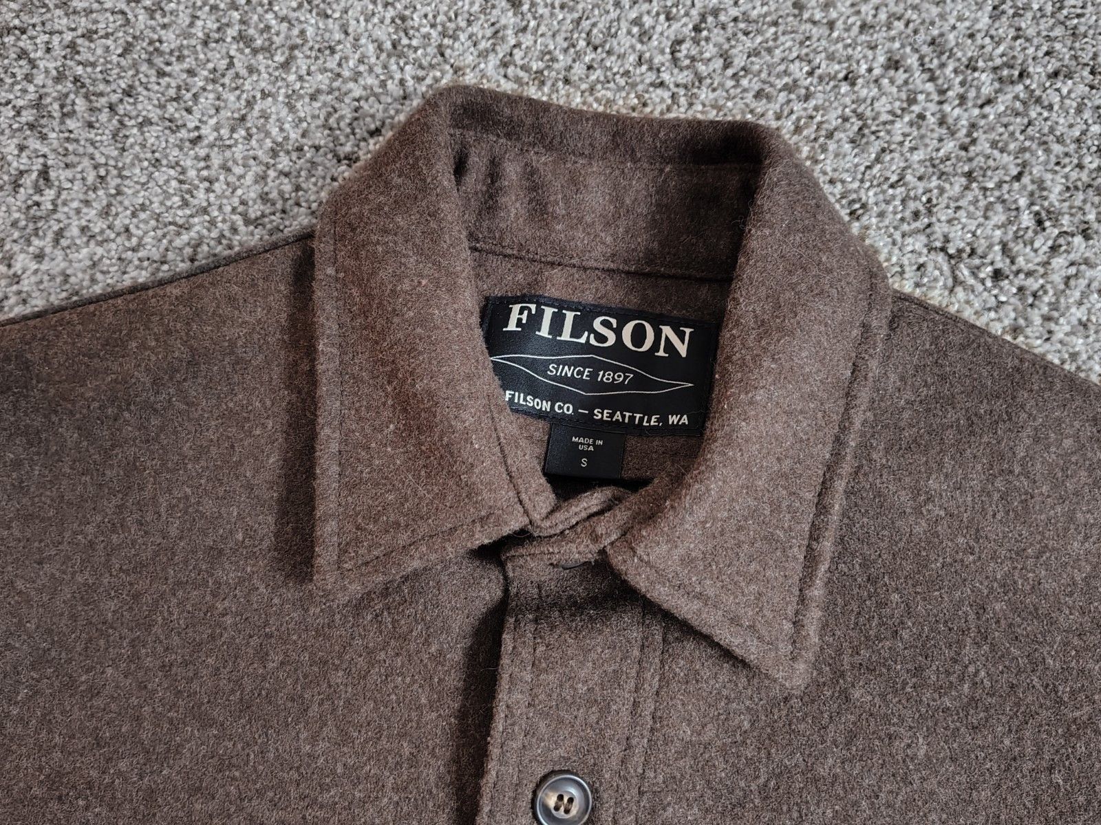 Filson Wool Jac-Shirt 2019 Made In USA Size US S / EU 44-46 / 1 - 3 Thumbnail