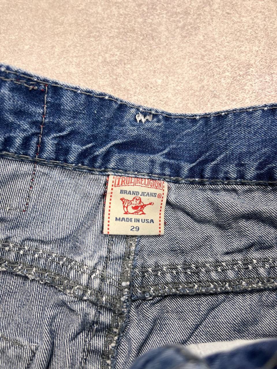 True Religion Vintage True Religion Chief Keef Style Baggy Jeans Y2K 29 Size US 29 - 7 Thumbnail