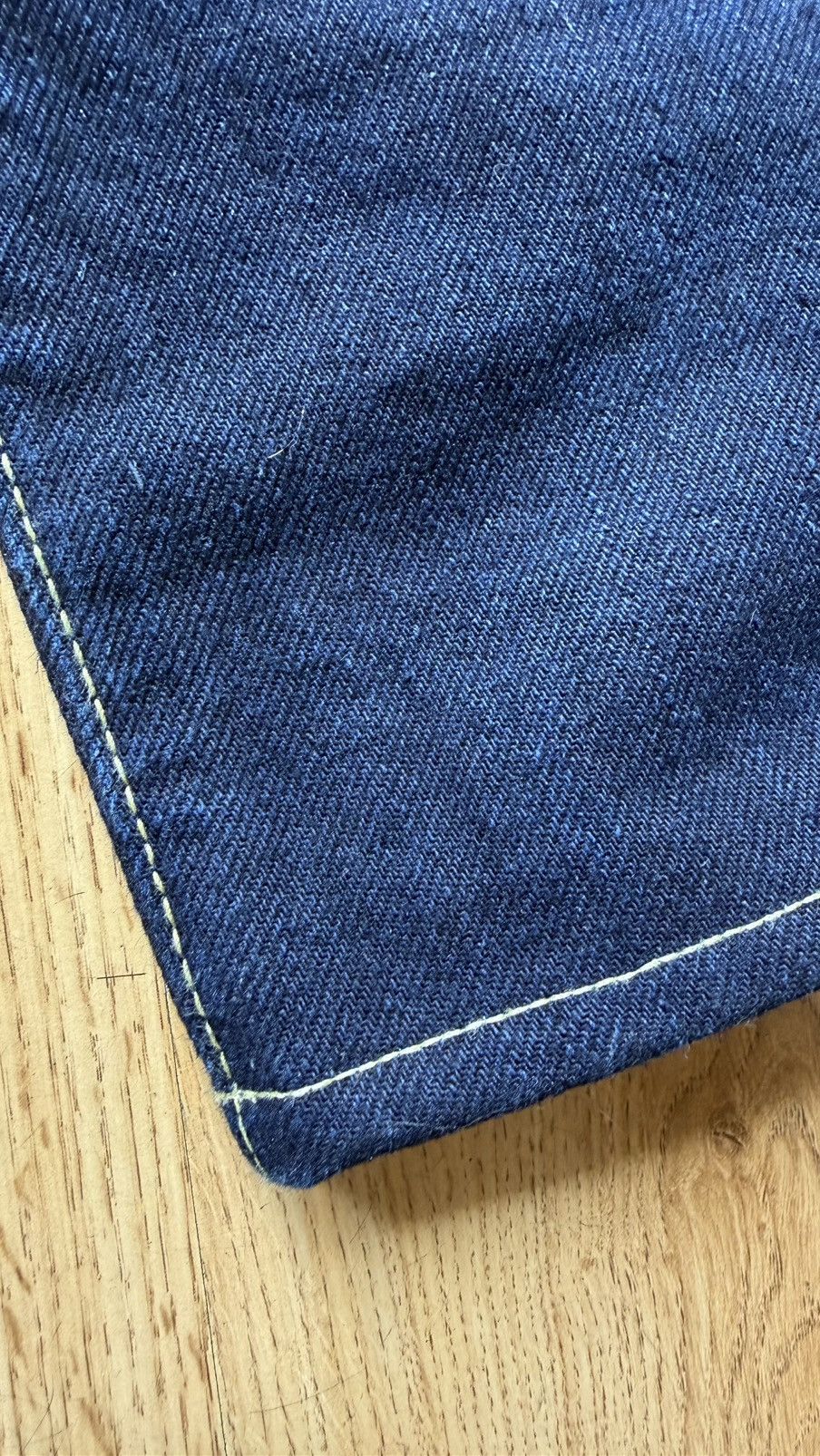 Iron Heart Iron Heart IH 666SII 18oz Double Indigo 32x29 Size US 32 / EU 48 - 13 Thumbnail