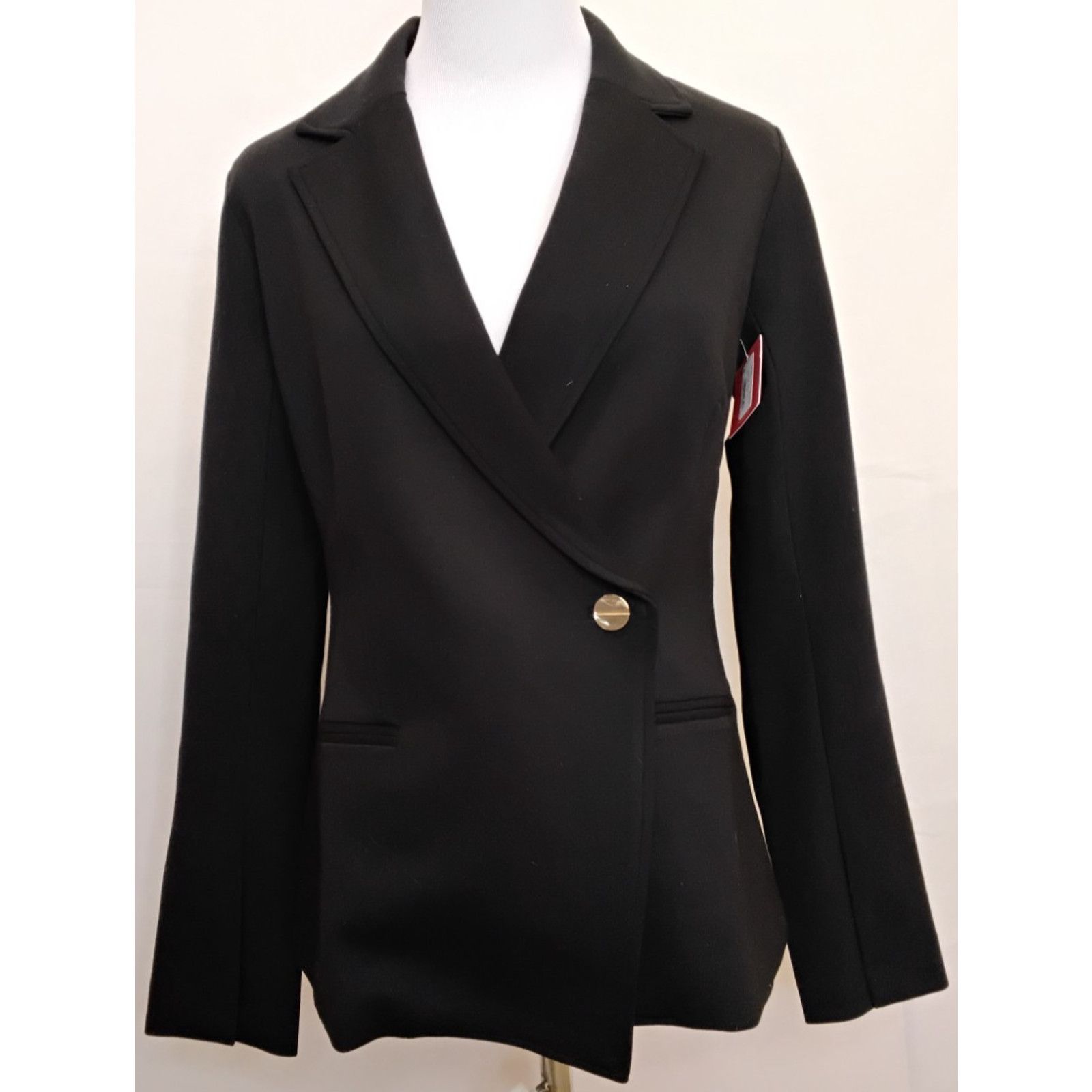 Spanx Spanx Perfect Asym Tailored Blazer Black Women's Small NWT Size S / US 4 / IT 40 - 2 Thumbnail