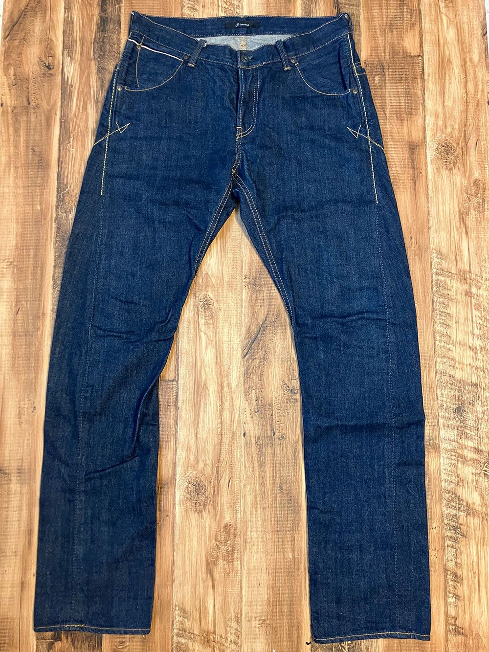 Johnbull JOHNBULL 11402 W33XL34 Twist Selvedge Jeans Size US 33 - 2 Thumbnail