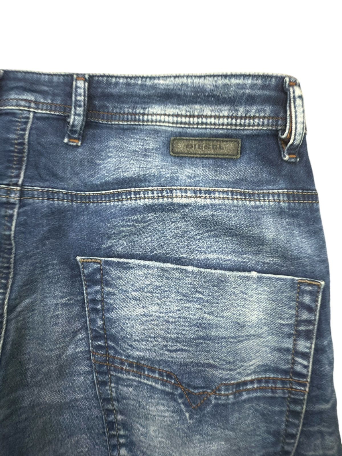 Diesel DIESEL KROOLEY DENIM SWEAT PANT Size US 32 / EU 48 - 7 Thumbnail