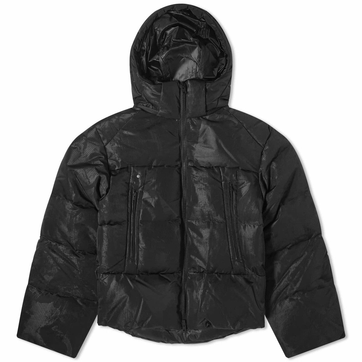 Y-3 o1y0525 Shell Hooded Jacket in Black Size US M / EU 48-50 / 2 - 1 Thumbnail