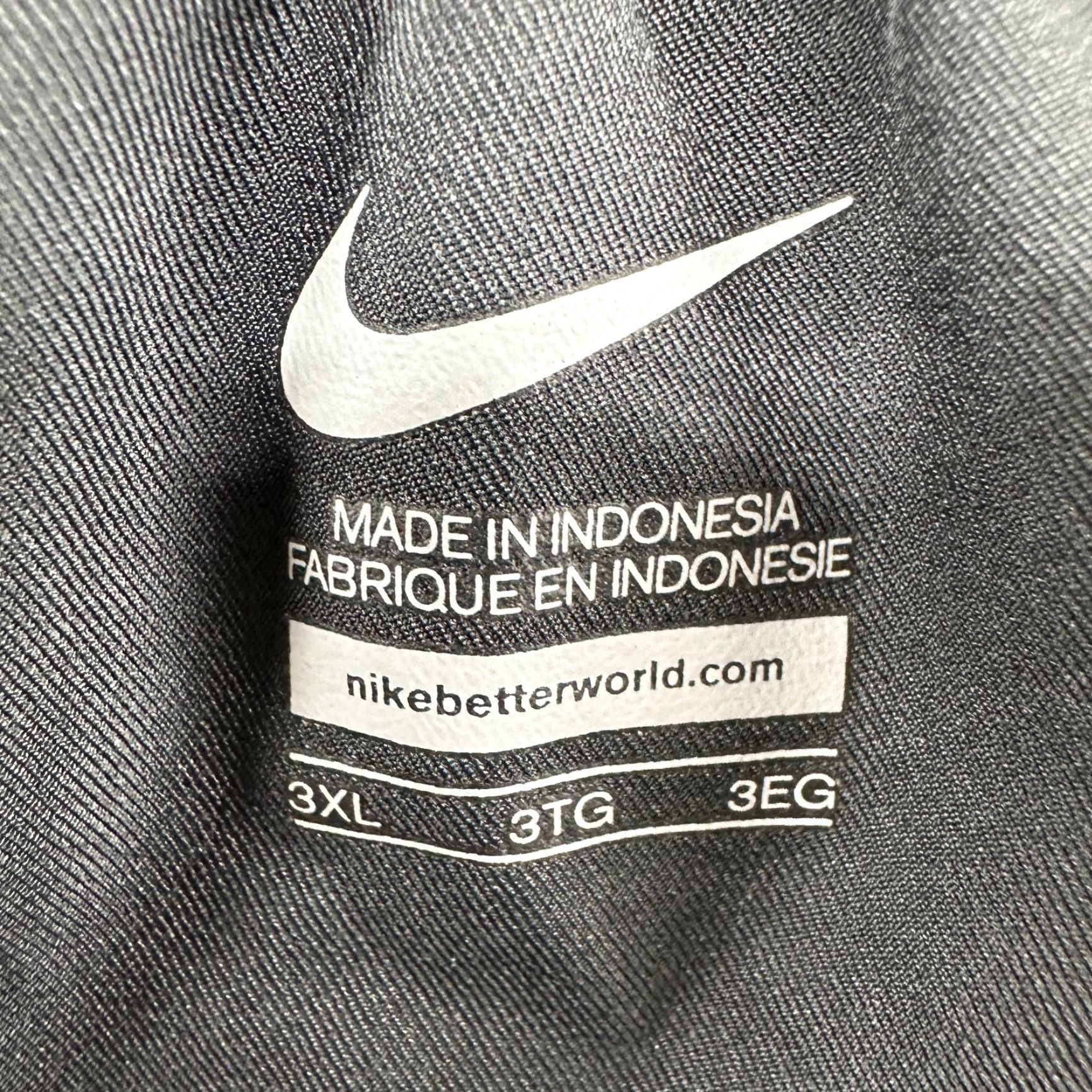 Nike Nike Shorts Mens 3XL Black Elastic Waist Drawstring Swoosh Lightweight Training Athletic Cross Training Gym & Running Short Size US 39 - 4 Thumbnail