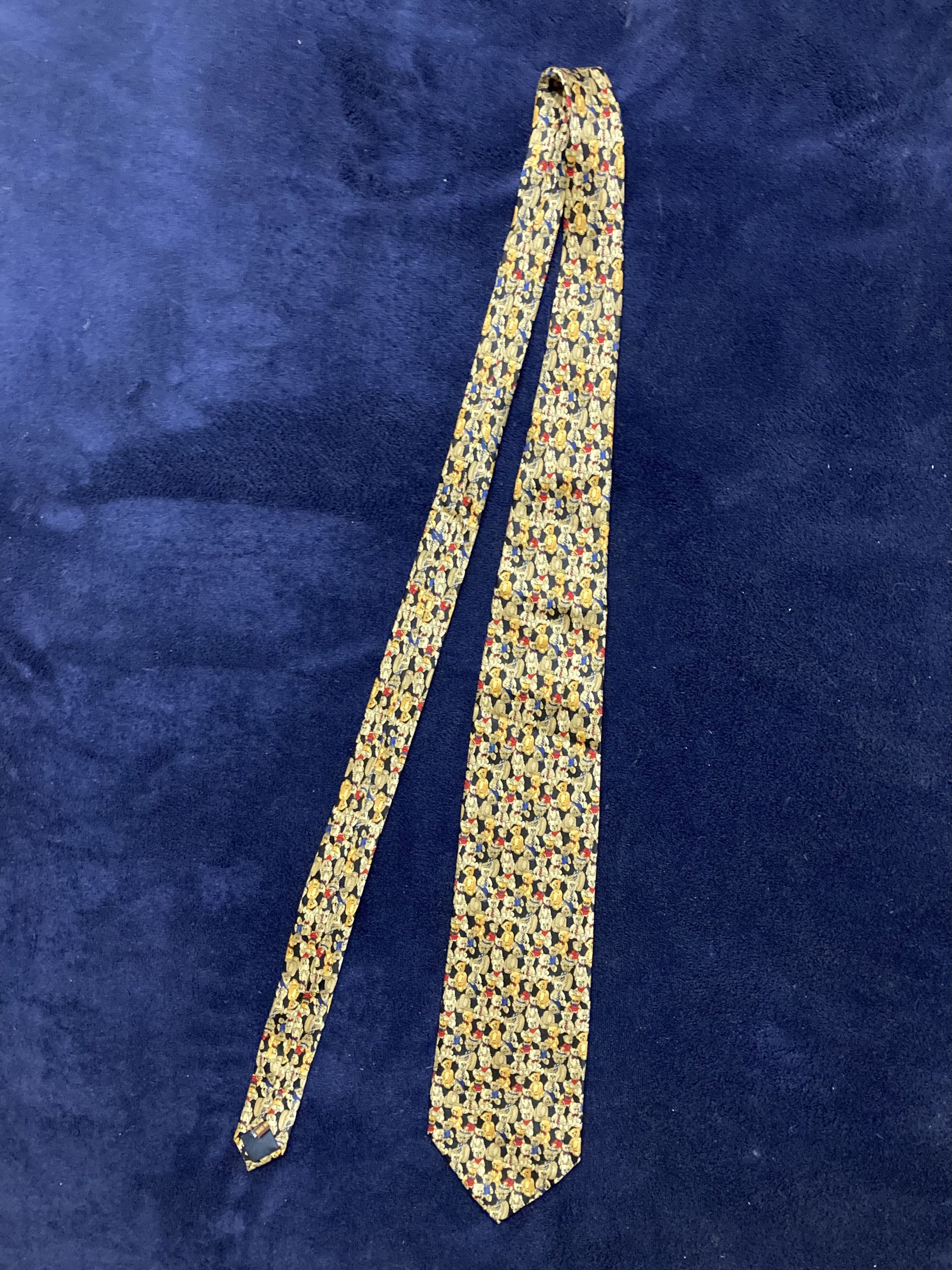 Vintage Teddy Bears, 100th Anniversary Neck tie Artifacts Museum Size ONE SIZE - 3 Thumbnail