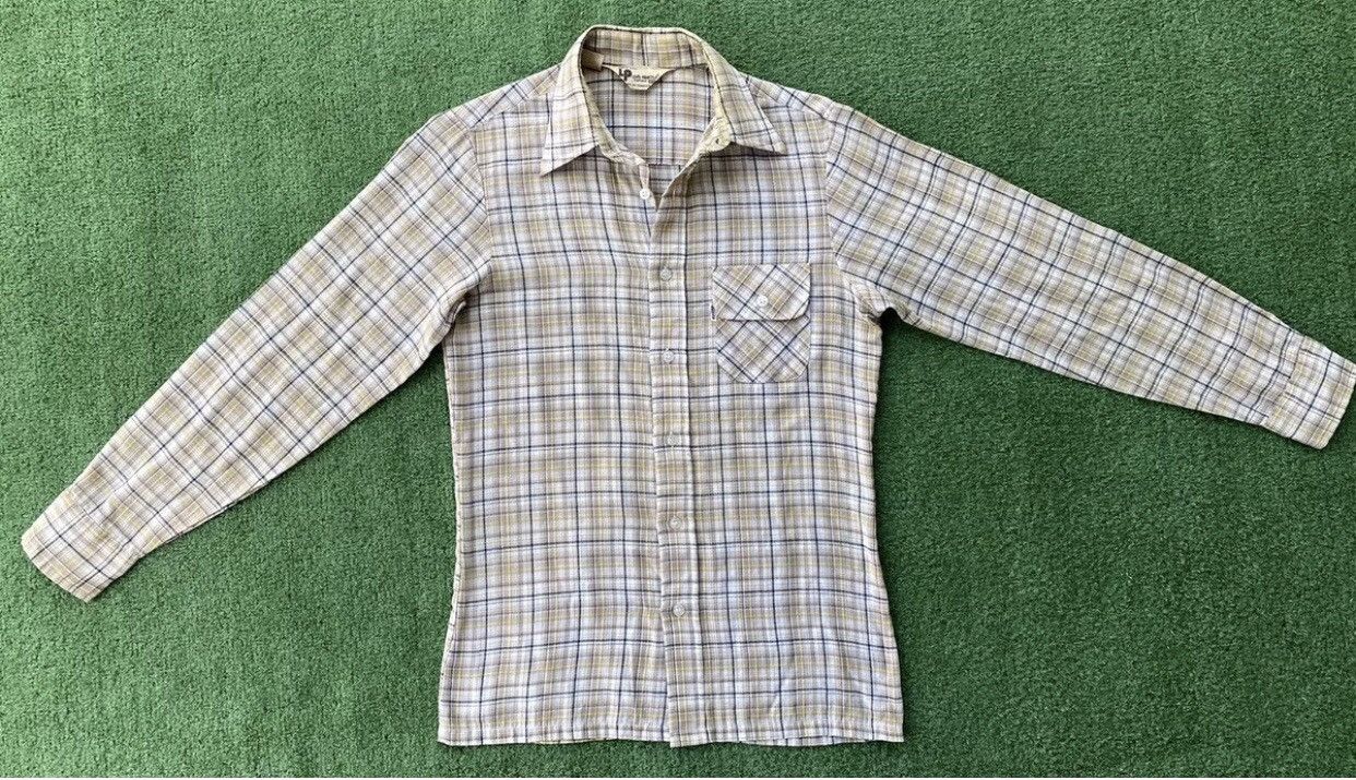 Levi's Vintage Clothing 70’s Levi’s Panatela Big E Long Sleeve Button Up Shirt Small Size US S / EU 44-46 / 1 - 2 Thumbnail