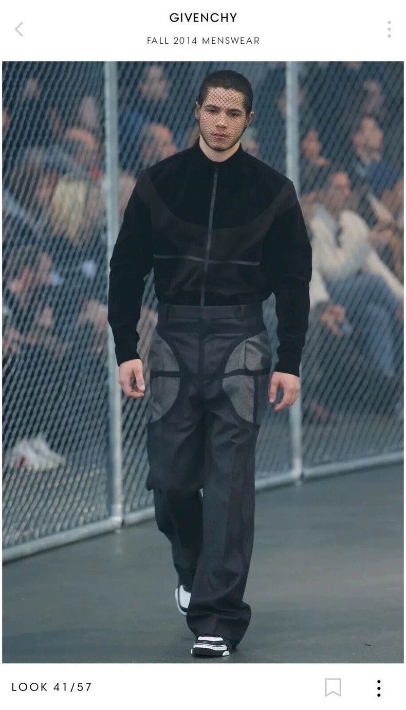Givenchy Givenchy SizeM Feature Wide-leg Wool Casual Pants Size US 30 / EU 46 - 9 Thumbnail