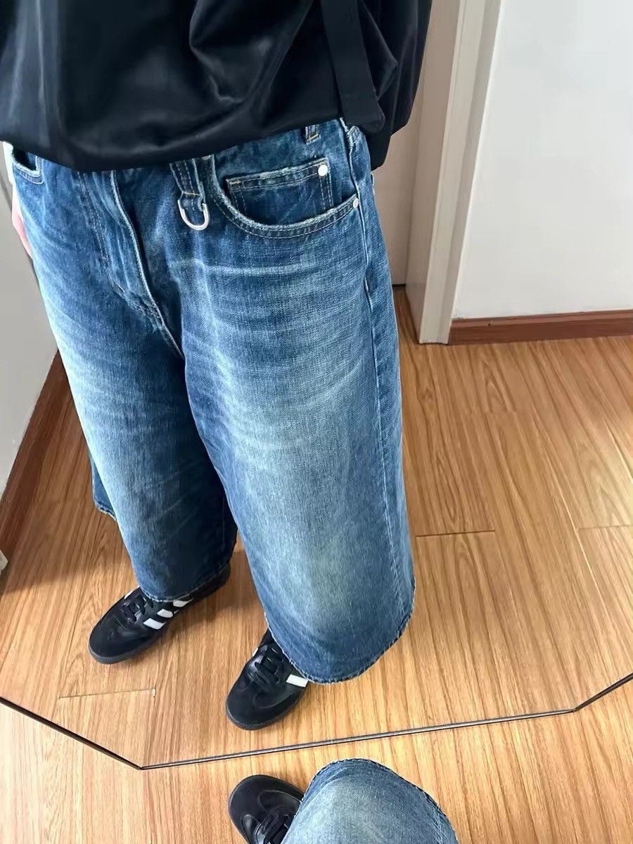 Japanese Brand × Jean Wide Leg Denim Short Size 30" / US 8 / IT 44 - 3 Thumbnail