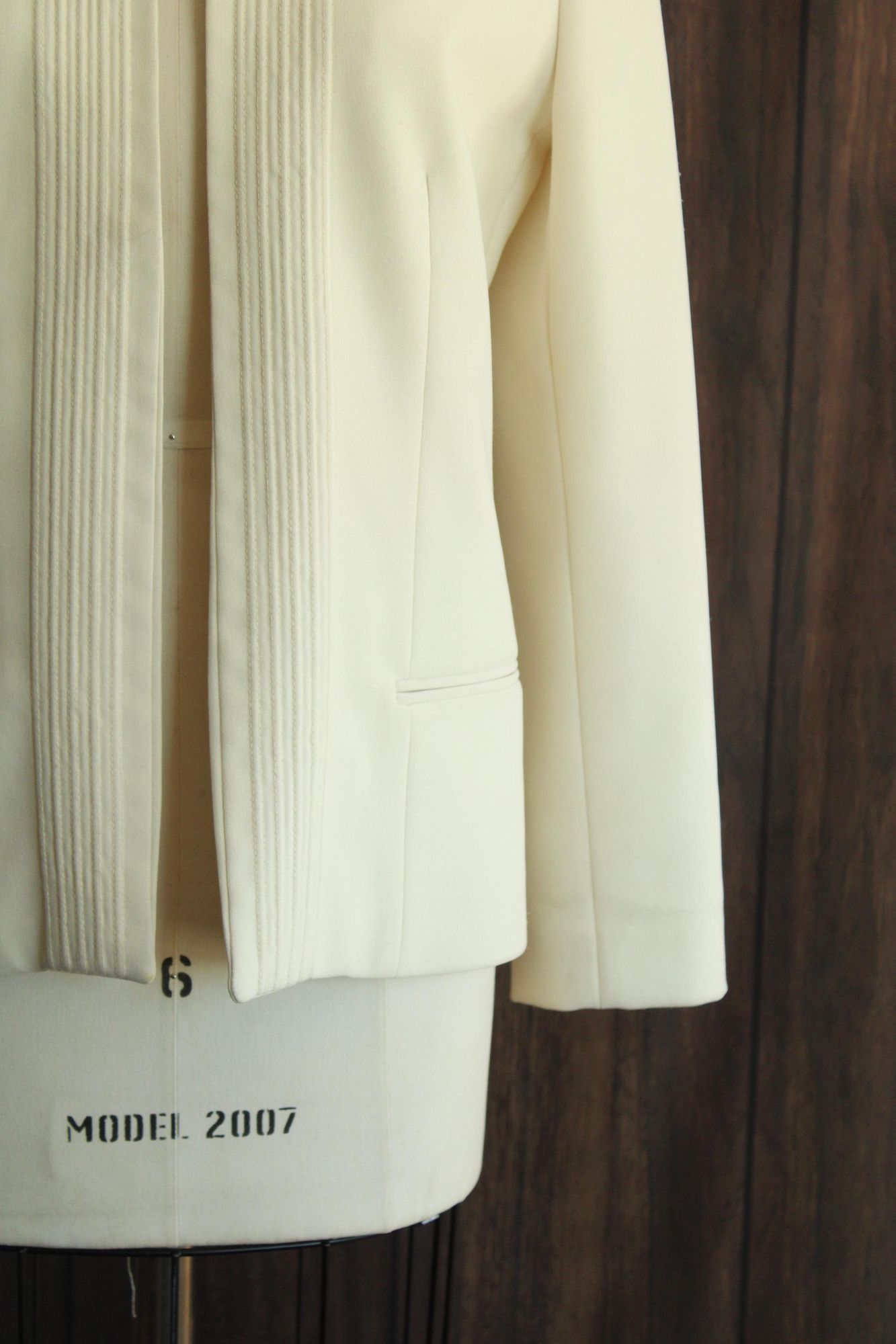 Vintage Vintage 1970s 1980s Jacket, Pykettes Womens Suit Coat, Winte Size L / US 10 / IT 46 - 4 Thumbnail