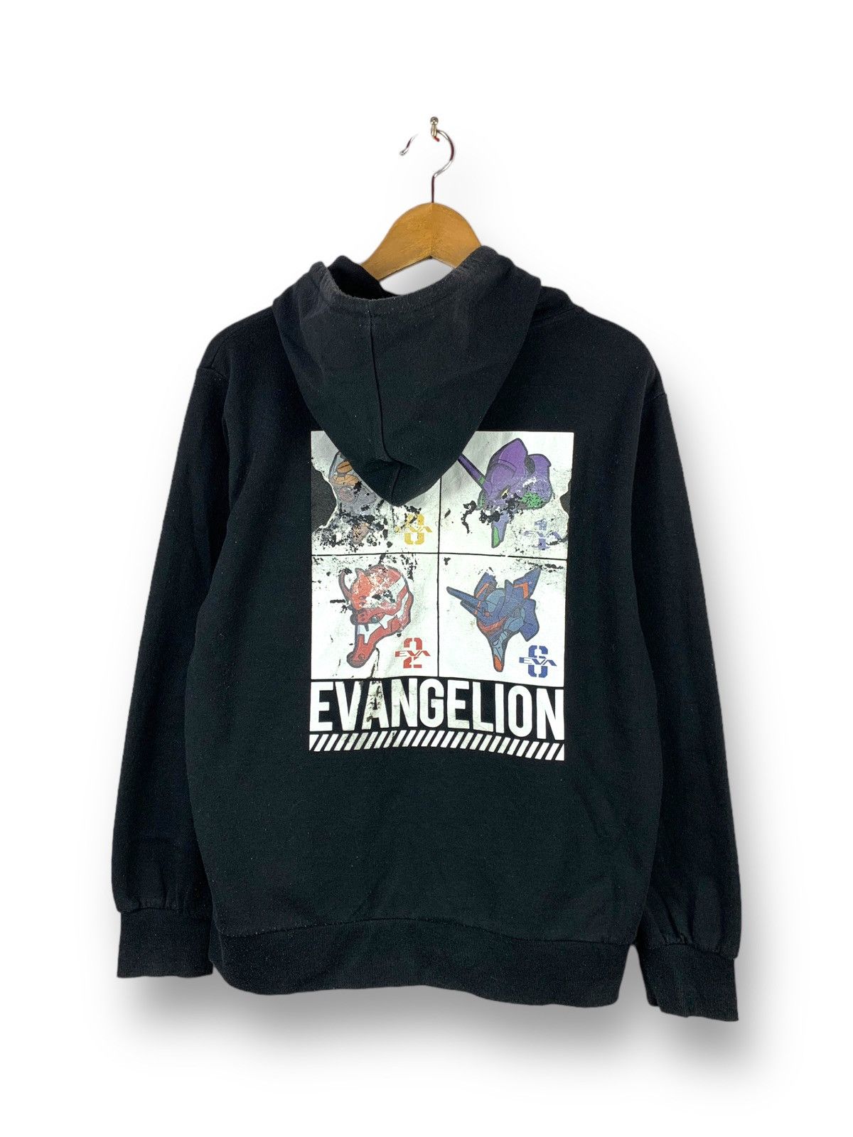Anime × Japanese Brand Rare! Evangelion Anime Manga Hentai Cartoon Pullover Hoodie Size US L / EU 52-54 / 3 - 2 Thumbnail
