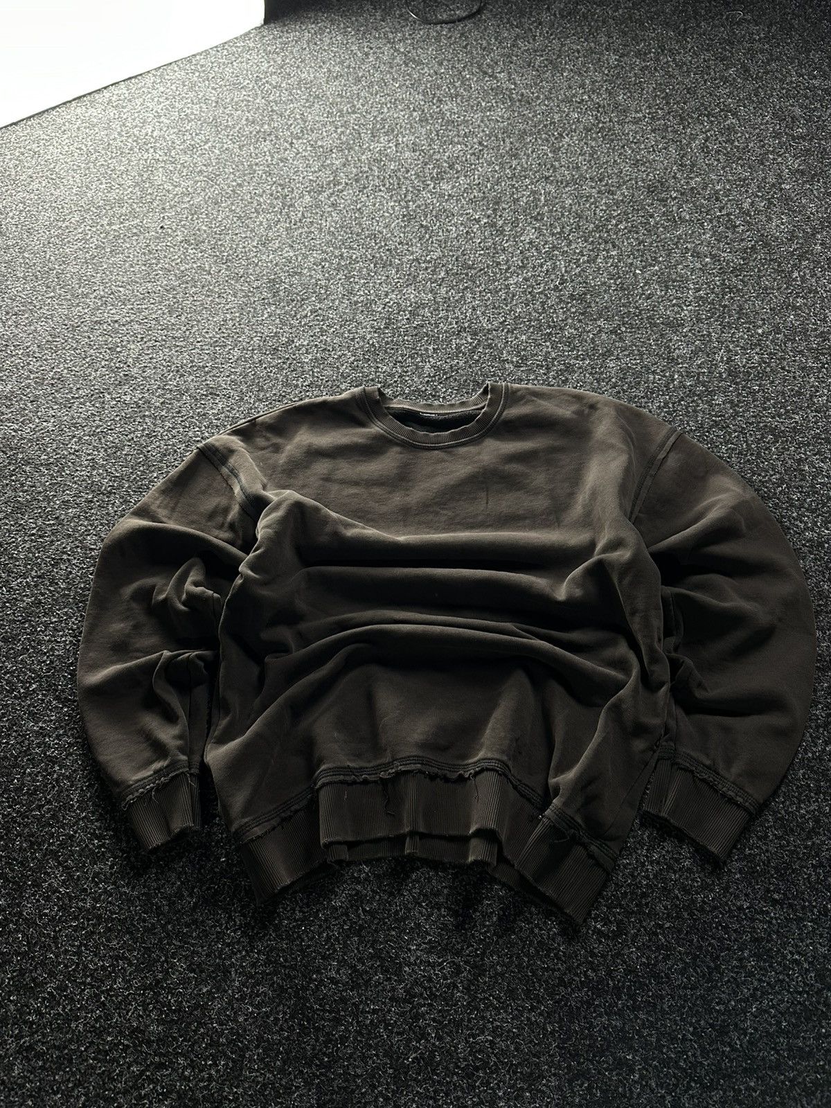 If Six Was Nine × Japanese Brand 🚨00s Basic Oversized Wash Faded Sweatshirt Yeezy Style Gap Size US M / EU 48-50 / 2 - 1 Thumbnail