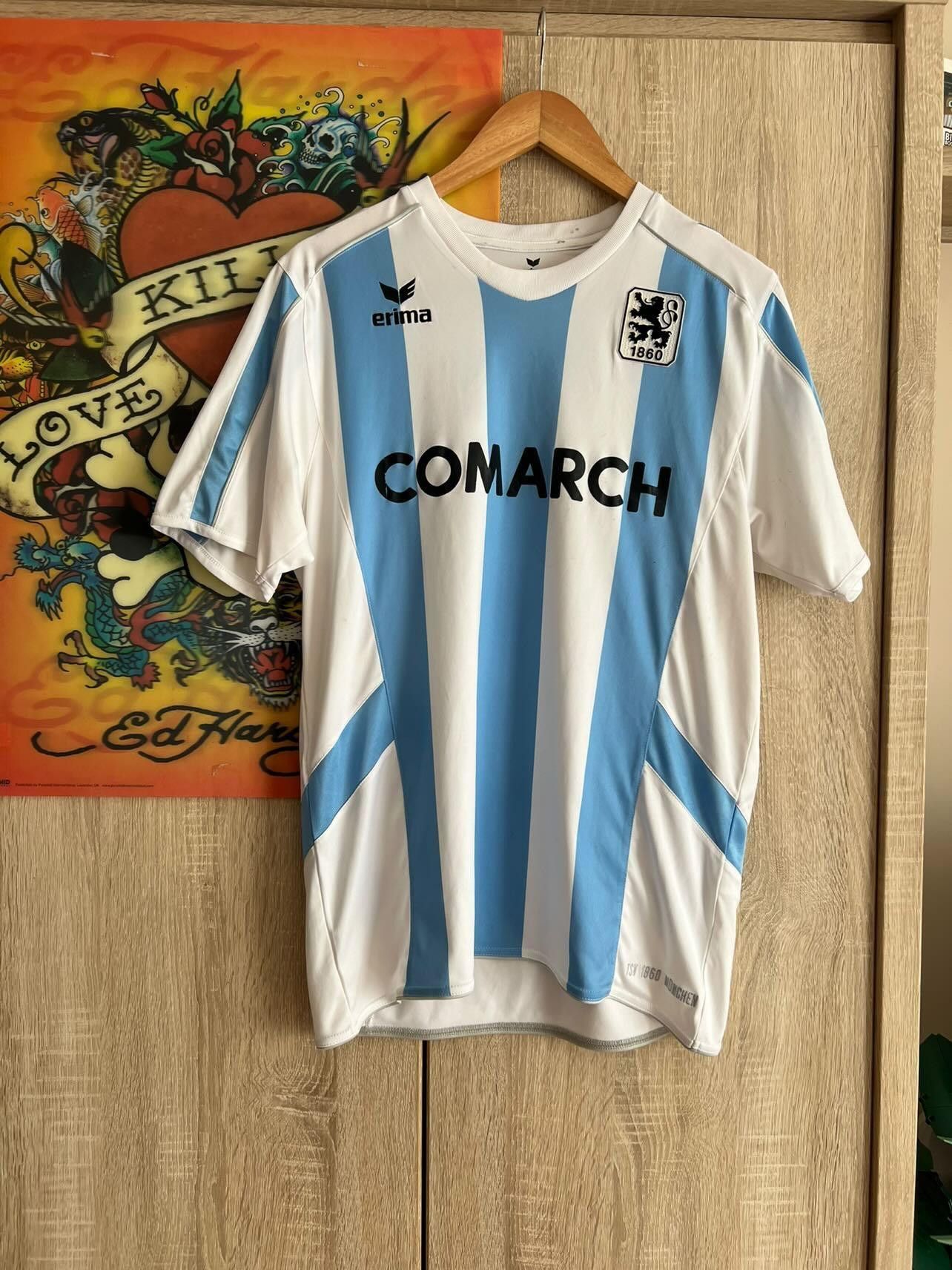 Erima Munachium Erima 2010-11 TSV 1860 Jersey ⚽🔥 Size US M / EU 48-50 / 2 - 1 Thumbnail
