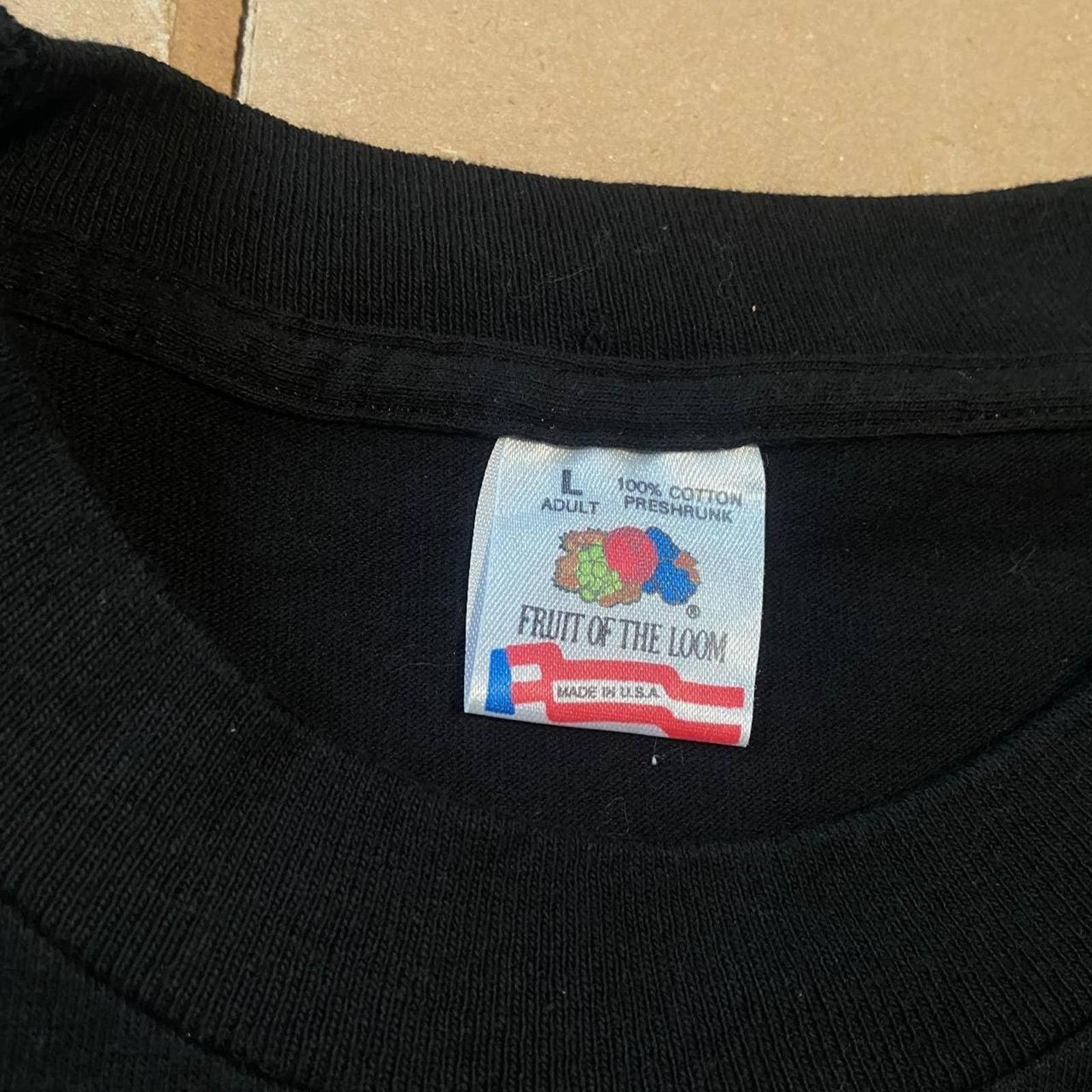 Fruit Of The Loom Vintage 90s 1993 nebraska high plains drifter tee shirt Size US L / EU 52-54 / 3 - 3 Thumbnail