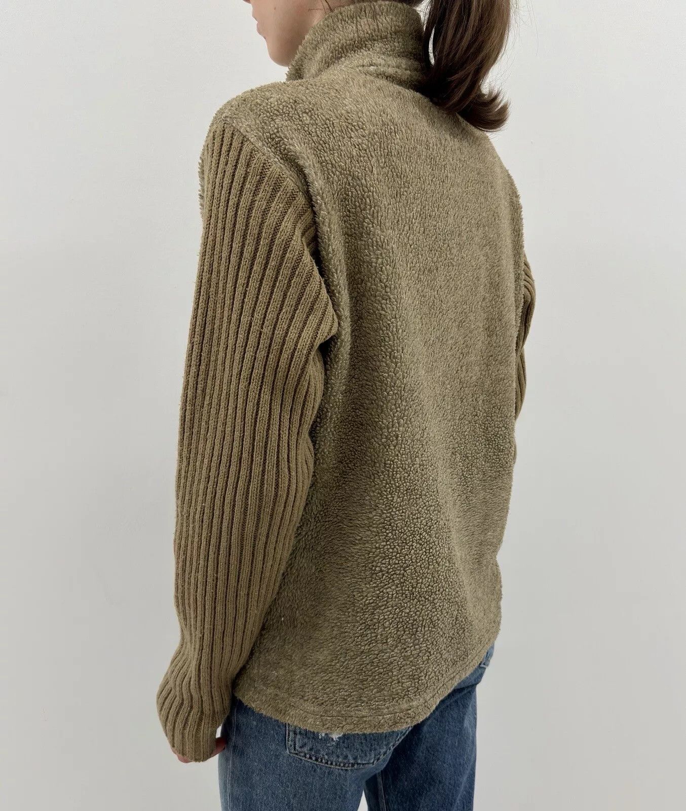 Dolce & Gabbana × Vintage VINTAGE 2000s DOLCE GABBANA DG WOMENS FLEECE SWEATER ZIP Size M / US 6-8 / IT 42-44 - 10 Thumbnail