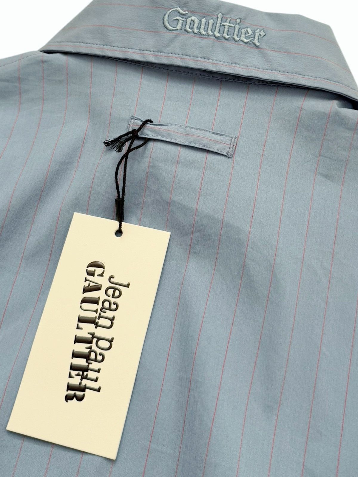 Jean Paul Gaultier LONG Sleeve Pinstripe Shirt Size S / US 4 / IT 40 - 10 Thumbnail