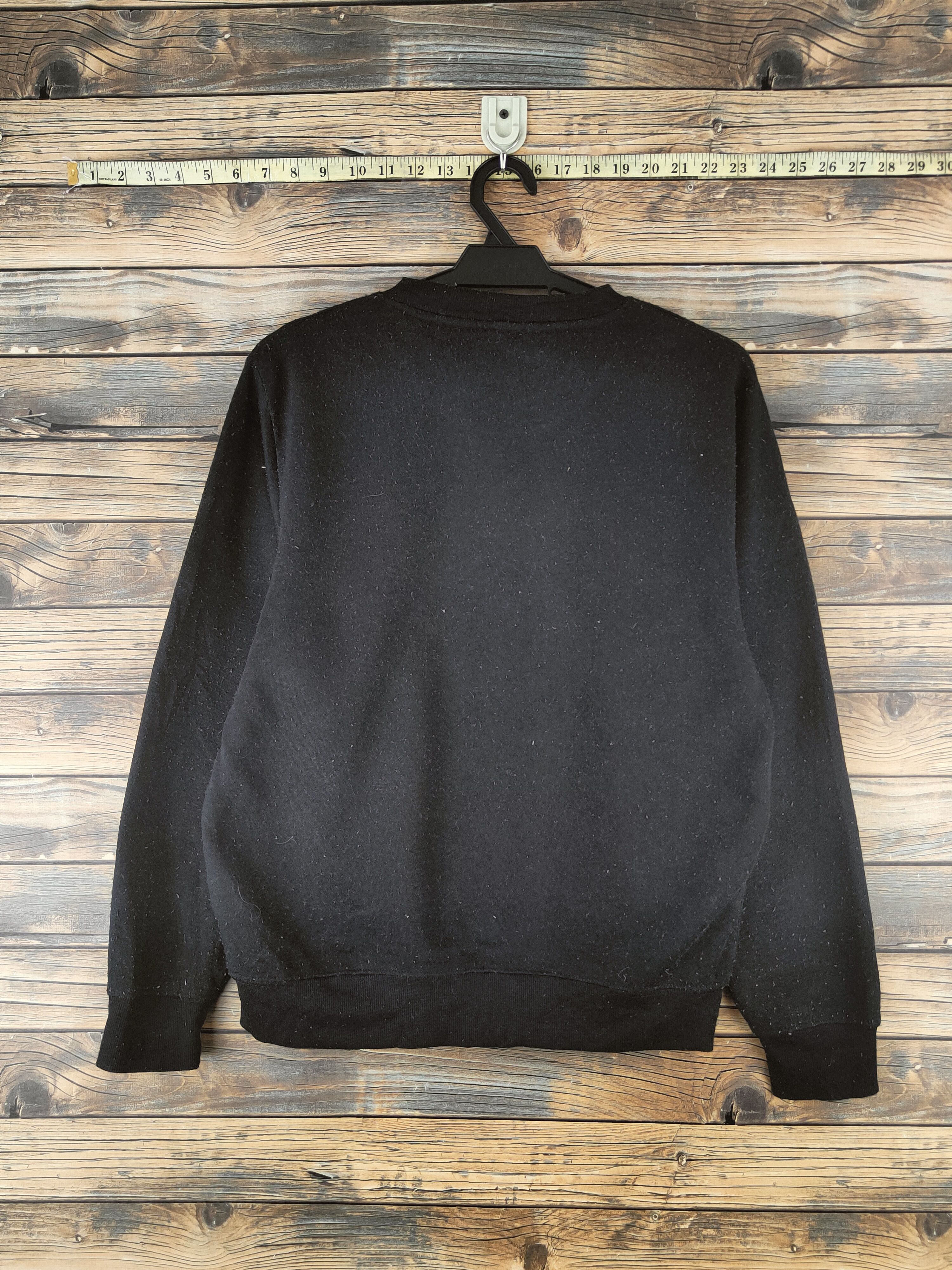 Japanese Brand Vintage Japanese Brand Black Sweatshirts Size US M / EU 48-50 / 2 - 7 Thumbnail