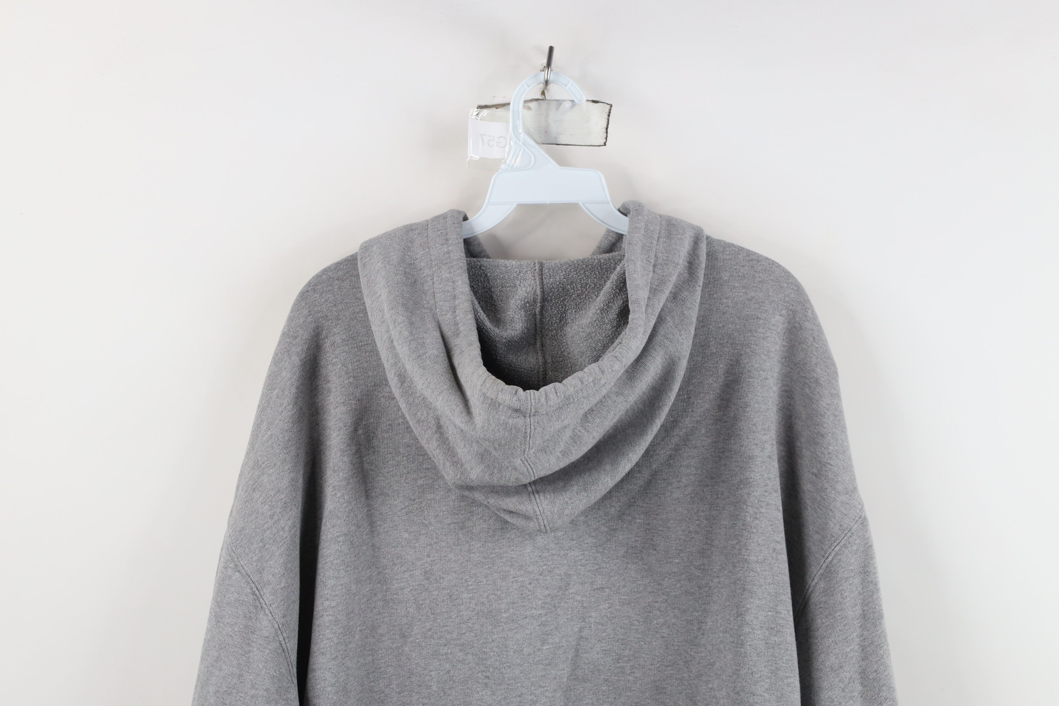 Gap Vintage Y2K 2004 Gap Fit Hoodie Sweatshirt Heather Gray Size US L / EU 52-54 / 3 - 13 Thumbnail
