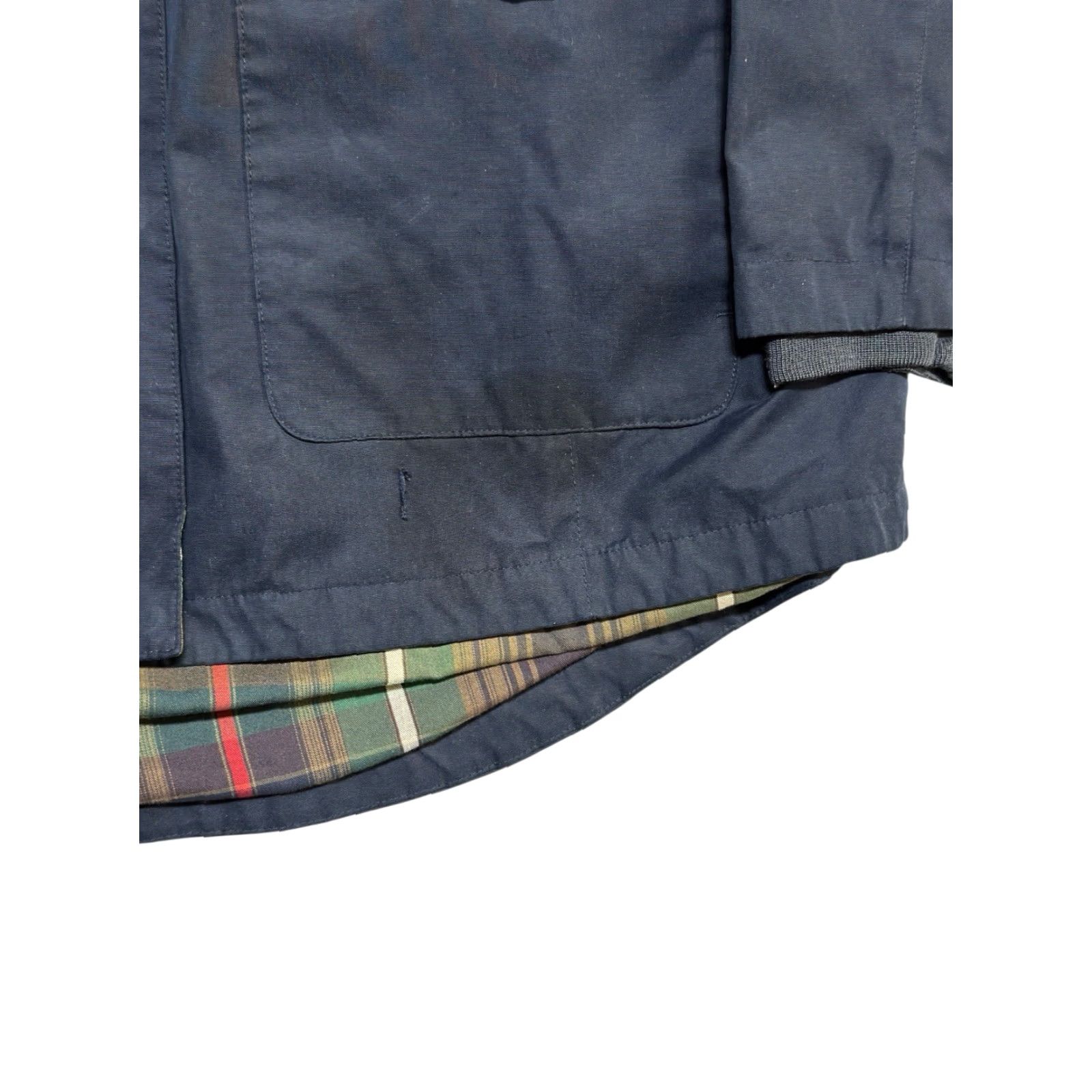 Pendleton Pendleton Sz XL Rain Trench Coat Black Jacket Full Zip Snap Hideaway Hood Size XL / US 12-14 / IT 48-50 - 8 Thumbnail