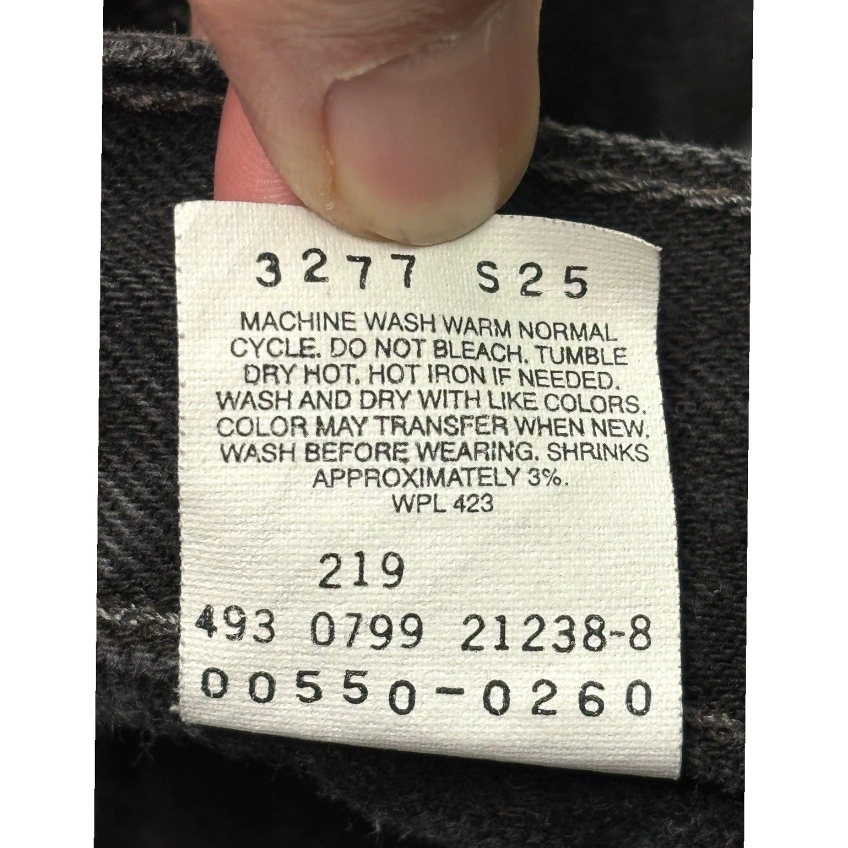 Levi's VINTAGE Levi's 550 Relaxed Fit Jeans Mens 42x30 Black 100% Cotton July 1999 Size US 42 / EU 58 - 6 Thumbnail