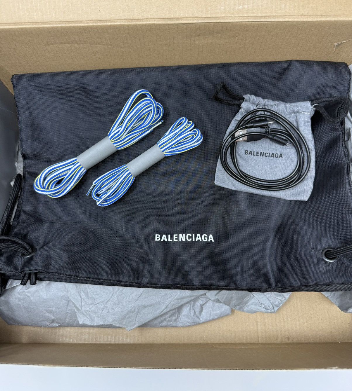 Balenciaga Balenciaga Track LED Sneaker Yellow/Blue Size US 12 / EU 45 - 9 Thumbnail