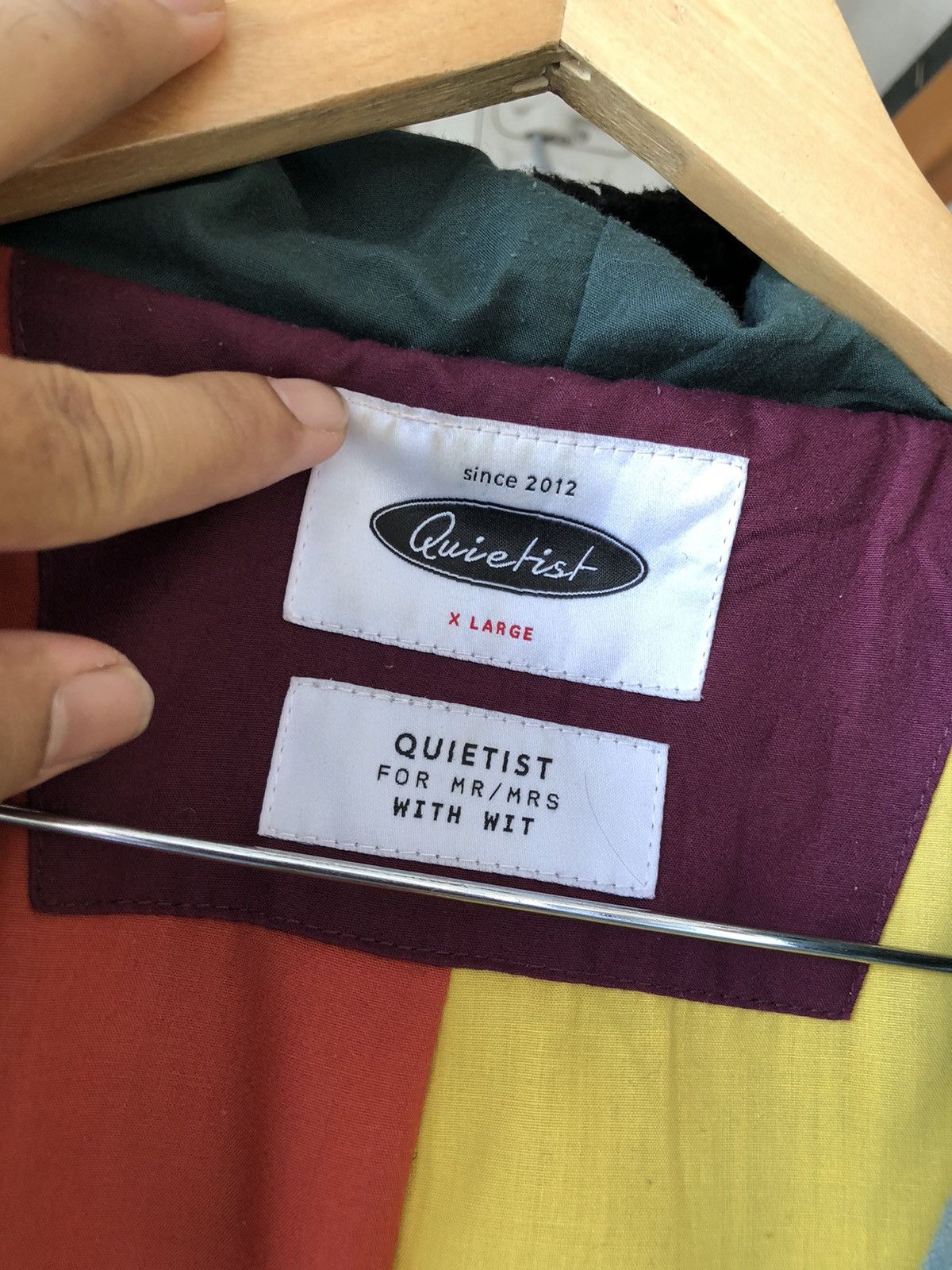 Seditionaries Korean Brands❗️Queitist Fleece Patchwork Like Undercover Size US XL / EU 56 / 4 - 8 Thumbnail