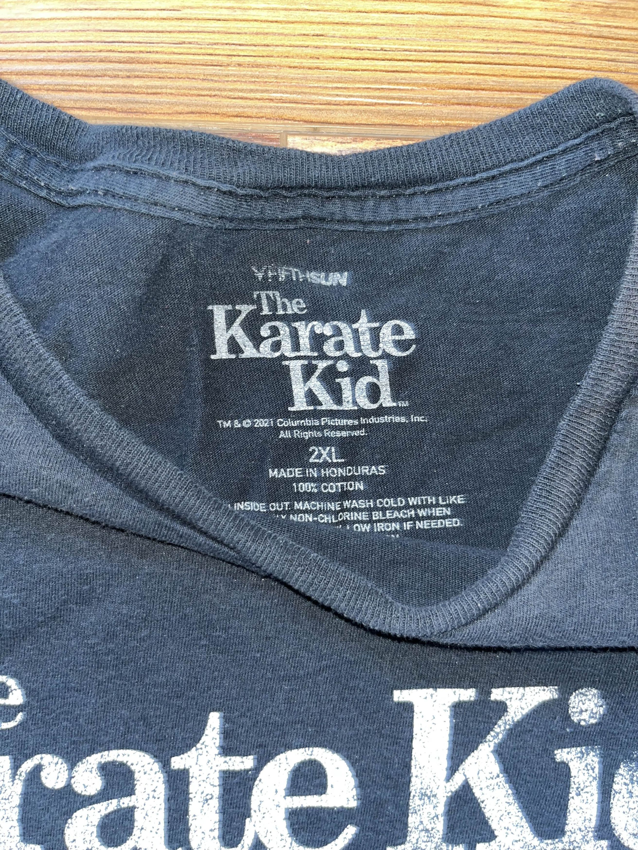 Vintage Y2K The Karate Kid Graphic Shirt Size US XXL / EU 58 / 5 - 3 Thumbnail