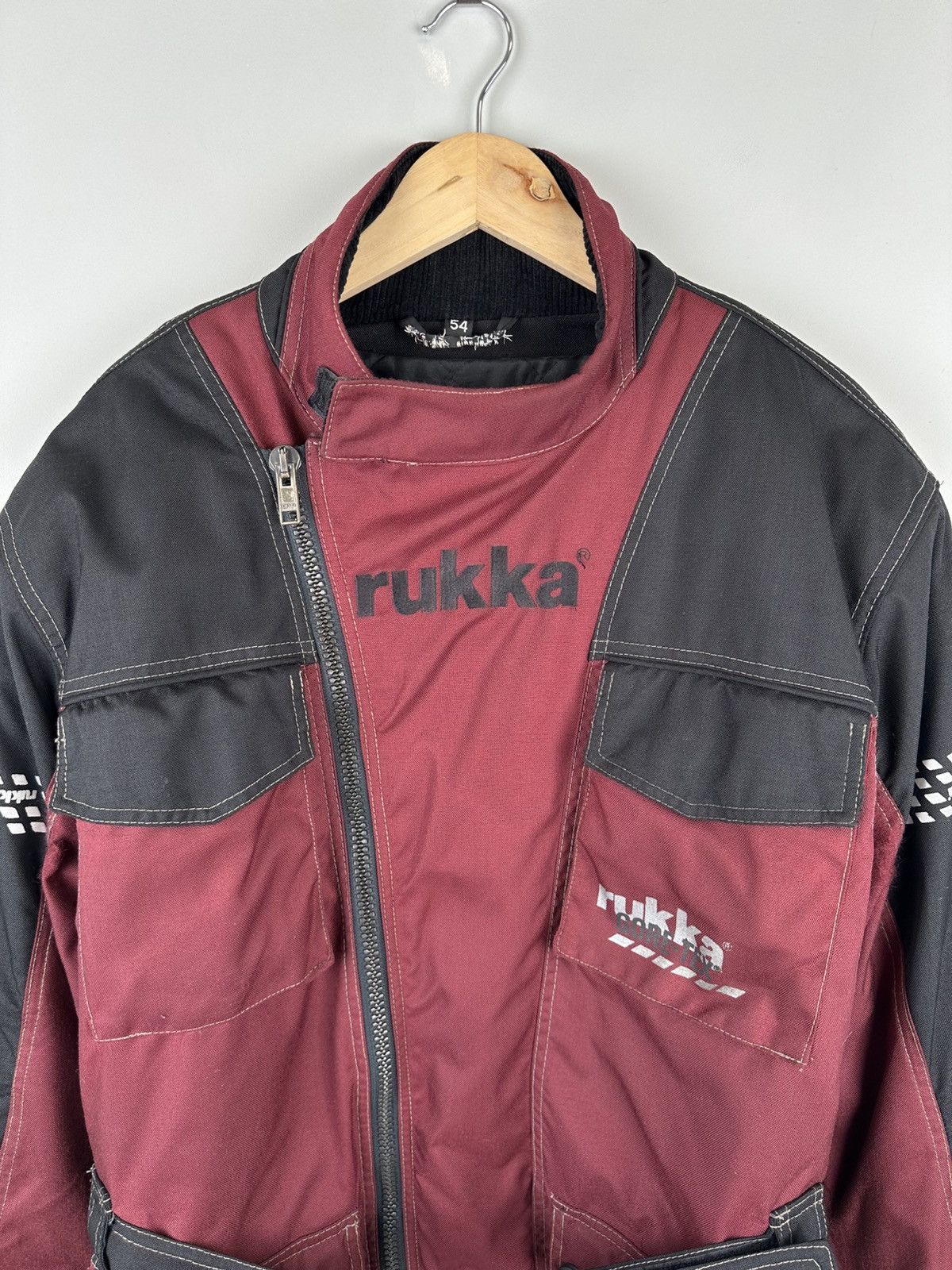 Goretex Vintage Rukka Gore-tex Motorcycling Jacket Size US L / EU 52-54 / 3 - 3 Thumbnail