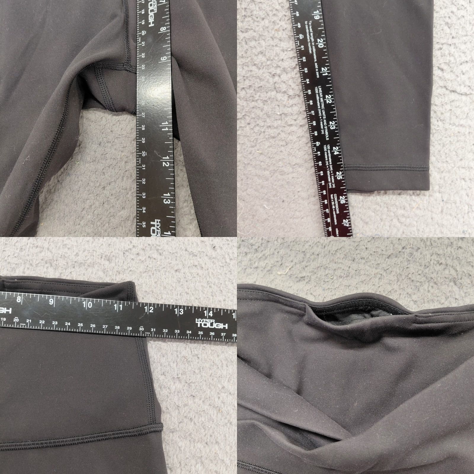 Lululemon Lululemon Leggings Womens Size 6 Black Softy Suedey Cross-Waist Tight Athleisure Size 28" / US 6 / IT 42 - 8 Thumbnail