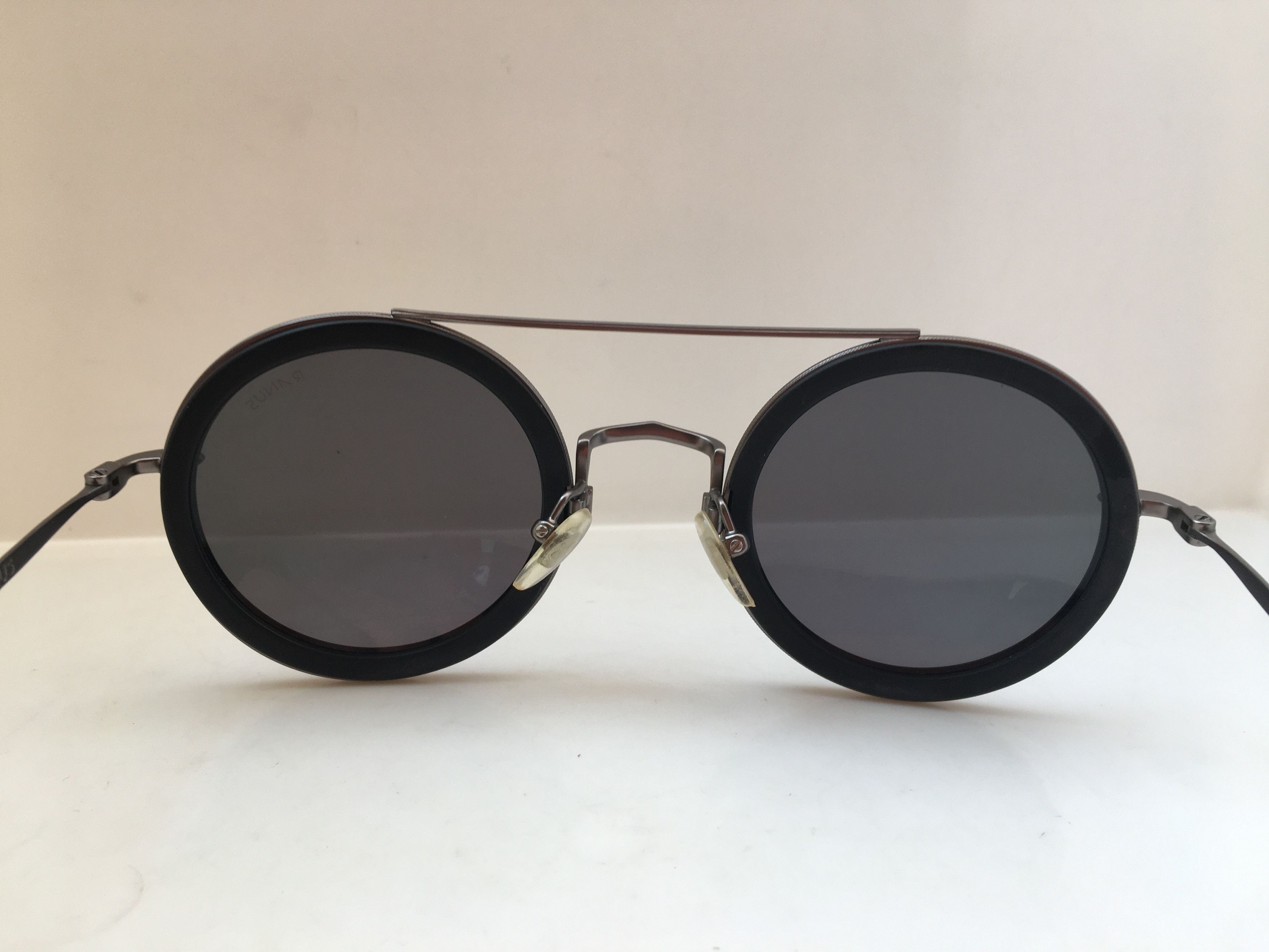 Other Handmade RAnus Round Sunglasses Frame GATSBY ARISTOCRAT Size ONE SIZE - 4 Thumbnail