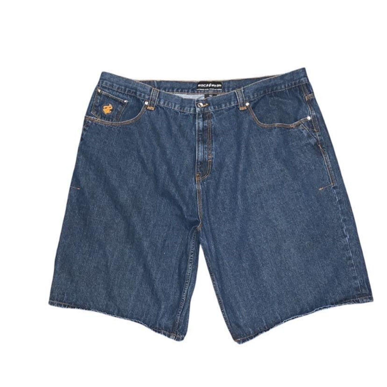 Rocawear Vintage Roca wear Baggy Denim Jean Shorts Y2K Size 52 Size US 44 / EU 60 - 5 Thumbnail