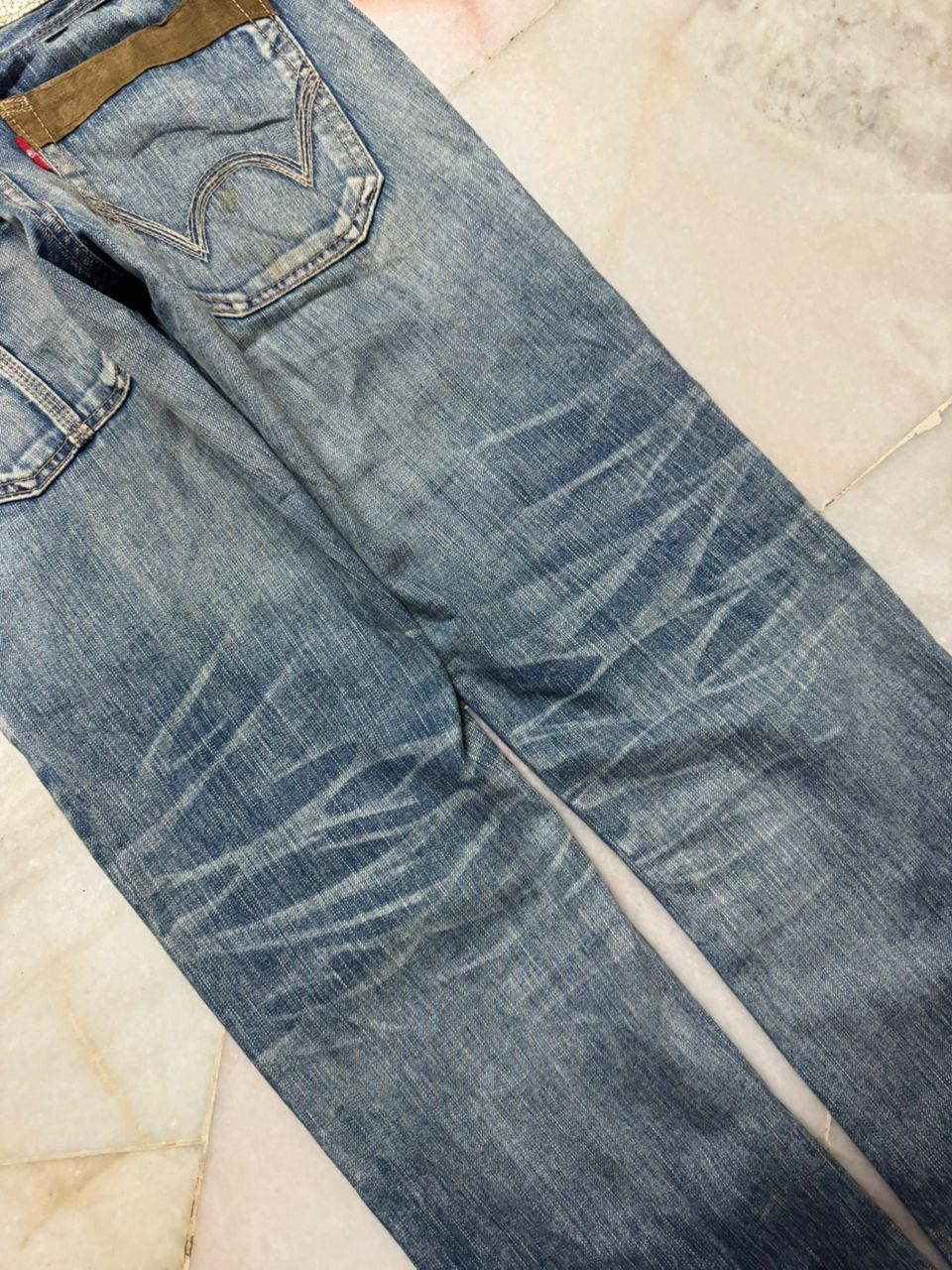 Edwin 💥Insane💥90s Style Edwin Blue Trip Rusty Mudwash Bushpants Size US 29 - 20 Thumbnail