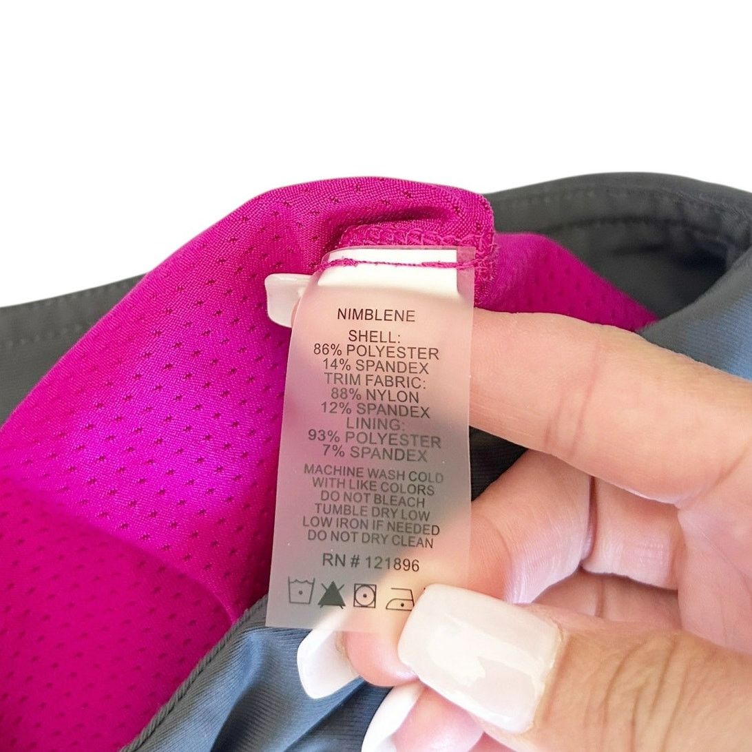 Other Title Nine Gray Pink Blue Golf Skirt Skort Sz M Size 30" / US 8 / IT 44 - 3 Thumbnail