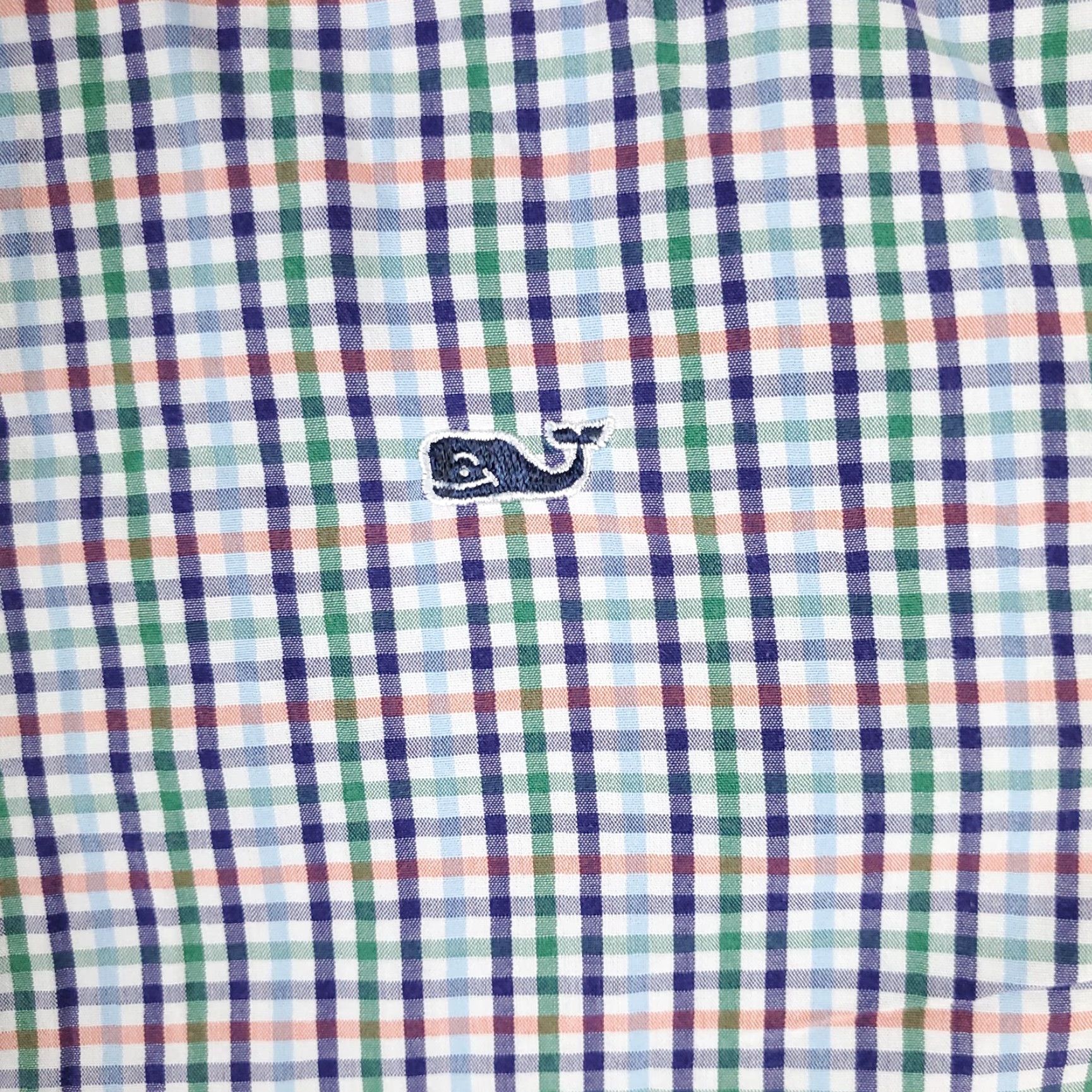 Vineyard Vines Vineyard Vines Shirt Mens Small Blue Check Whale Button Up Long Sleeve Cotton Mens Size US S / EU 44-46 / 1 - 3 Thumbnail