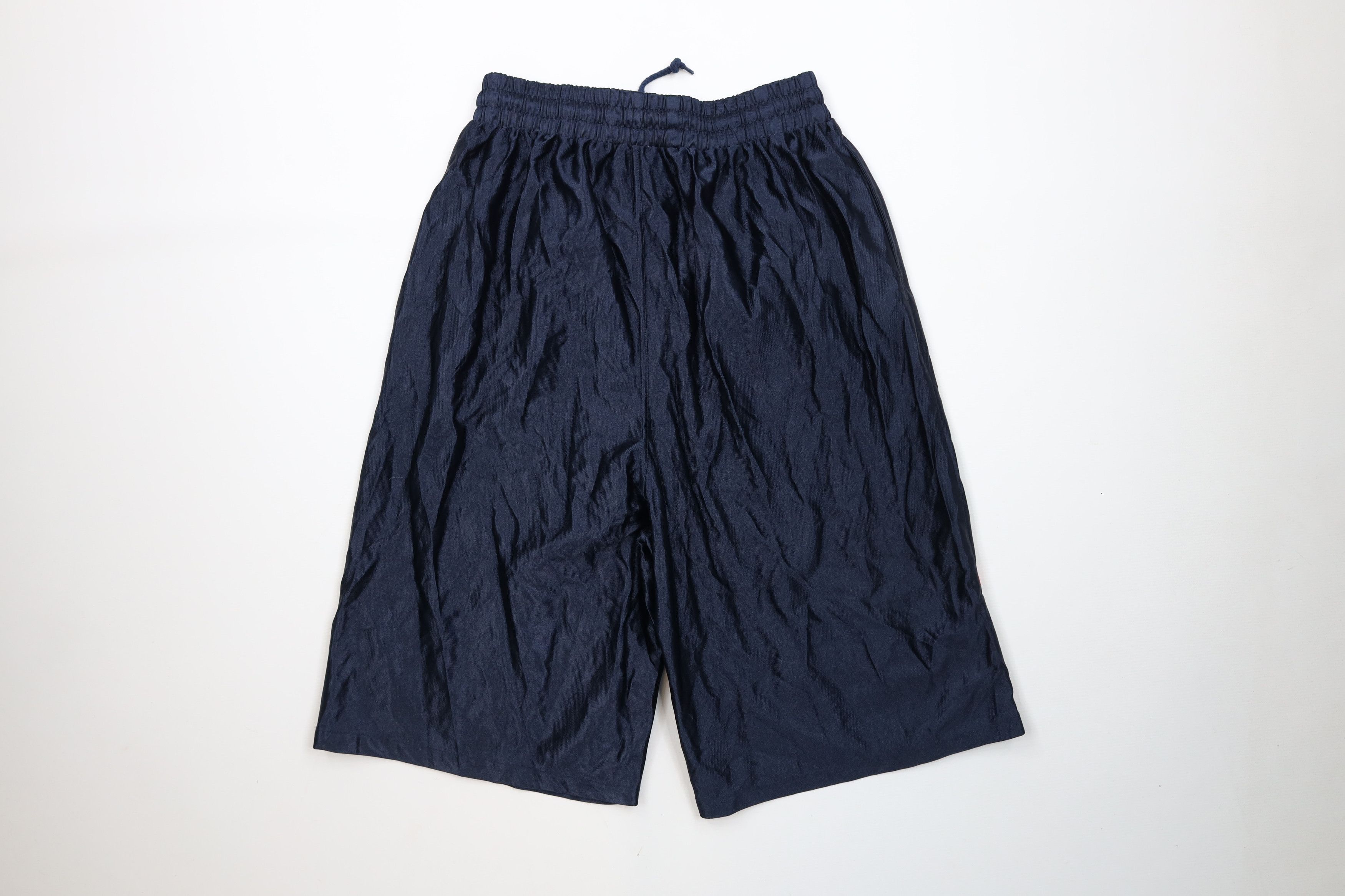 Vintage Vintage 90s Streetwear USA Olympics Basketball Shorts Blue Size US 36 / EU 52 - 9 Thumbnail